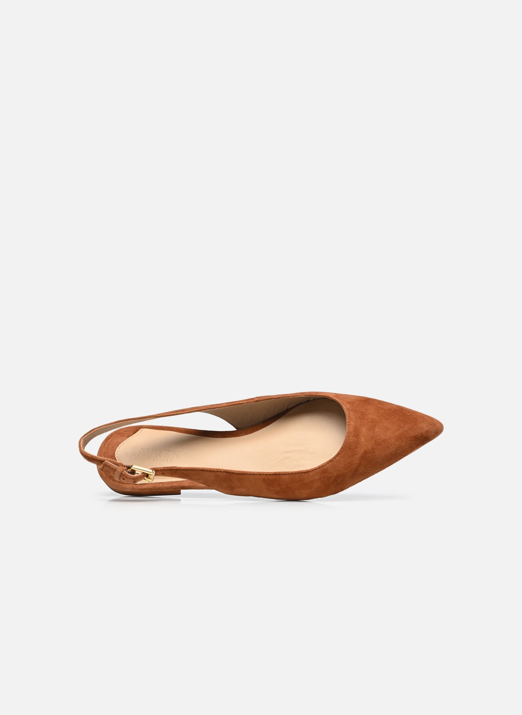 Klassische Ballerinas Londyn Slbck-Flats-Slingback damen braun Lauren Ralph Lauren Klassische Ballerinas Londyn Slbck-Flats-Slingback damen braun LAUREN TAN