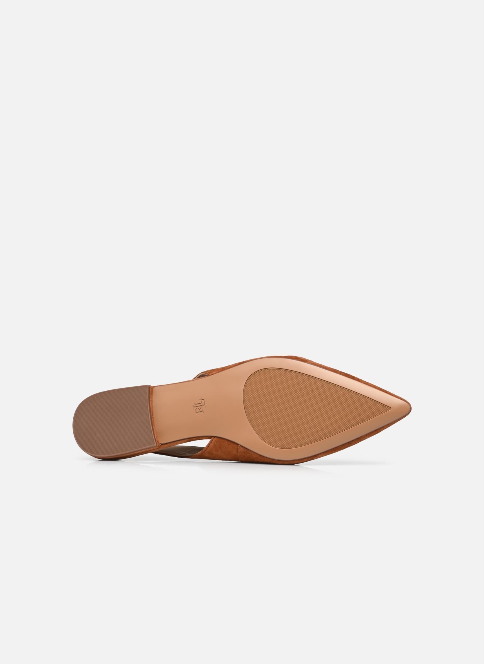 Klassische Ballerinas Londyn Slbck-Flats-Slingback damen braun Lauren Ralph Lauren Klassische Ballerinas Londyn Slbck-Flats-Slingback damen braun LAUREN TAN