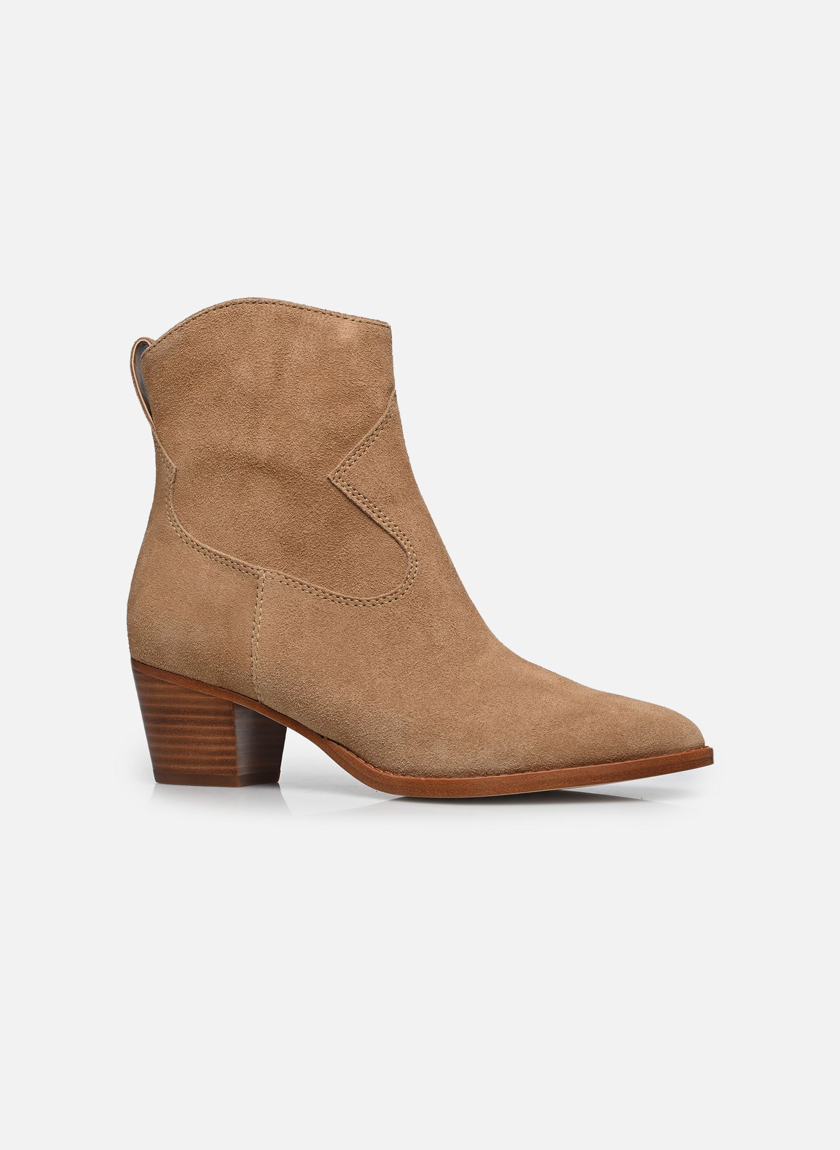 Cowboy boots HARPHER-BOOTS-BOOTIE dames beige Lauren Ralph Lauren Cowboy boots HARPHER-BOOTS-BOOTIE dames beige CAMEL