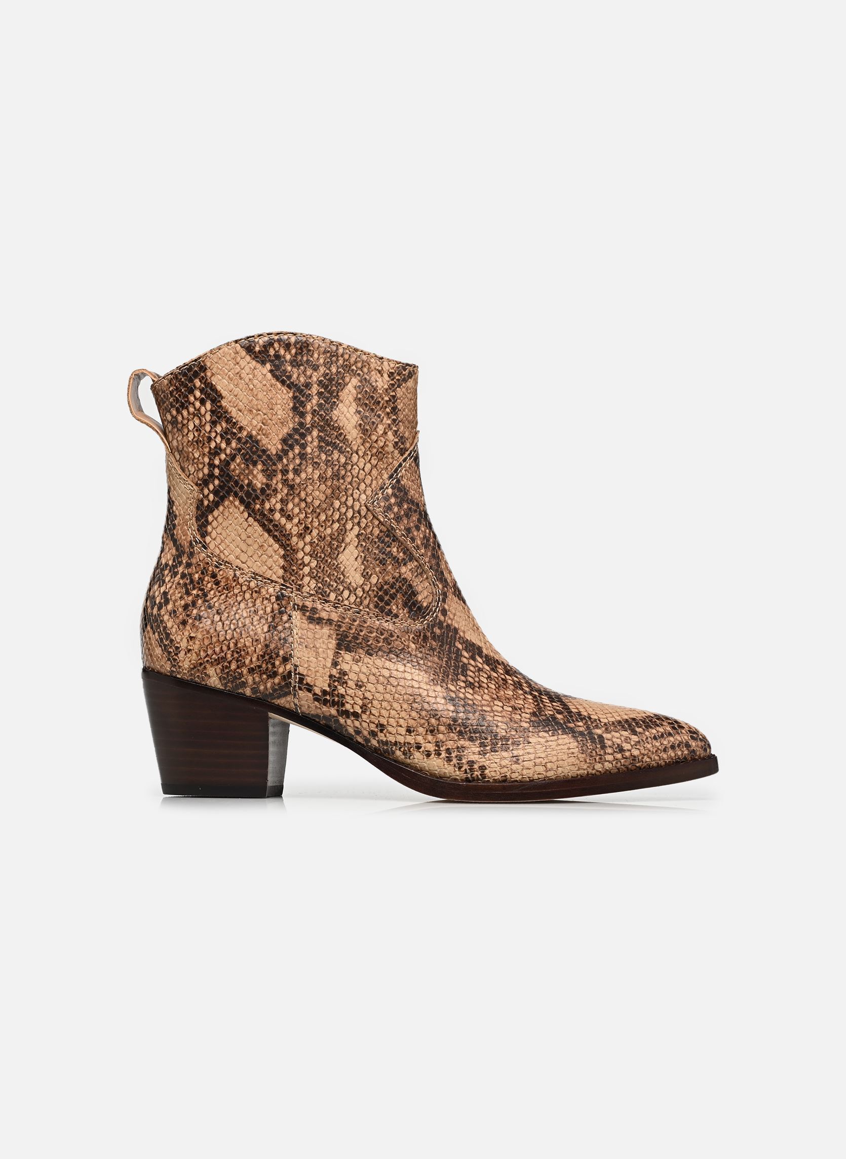 Cowboy-Stiefeletten HARPHER-BOOTS-BOOTIE damen braun Lauren Ralph Lauren Cowboy-Stiefeletten HARPHER-BOOTS-BOOTIE damen braun TAN MULTI
