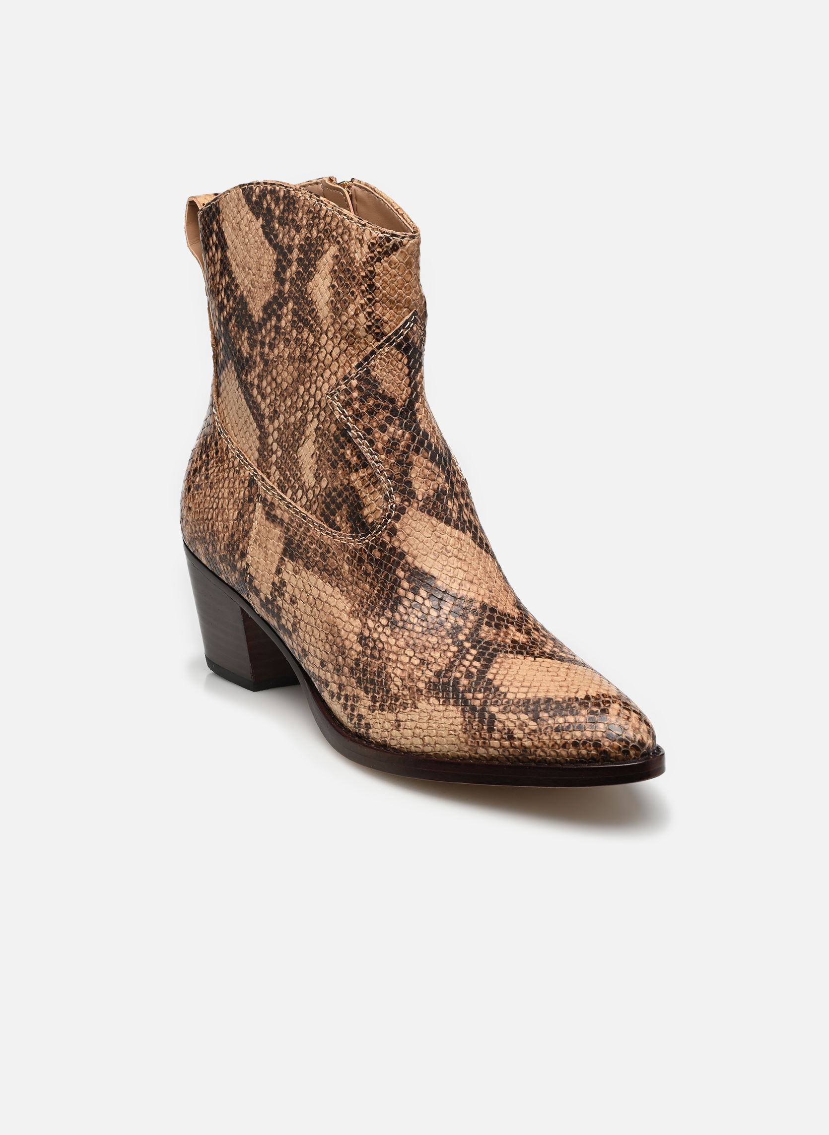 Cowboy-Stiefeletten HARPHER-BOOTS-BOOTIE damen braun Lauren Ralph Lauren Cowboy-Stiefeletten HARPHER-BOOTS-BOOTIE damen braun TAN MULTI