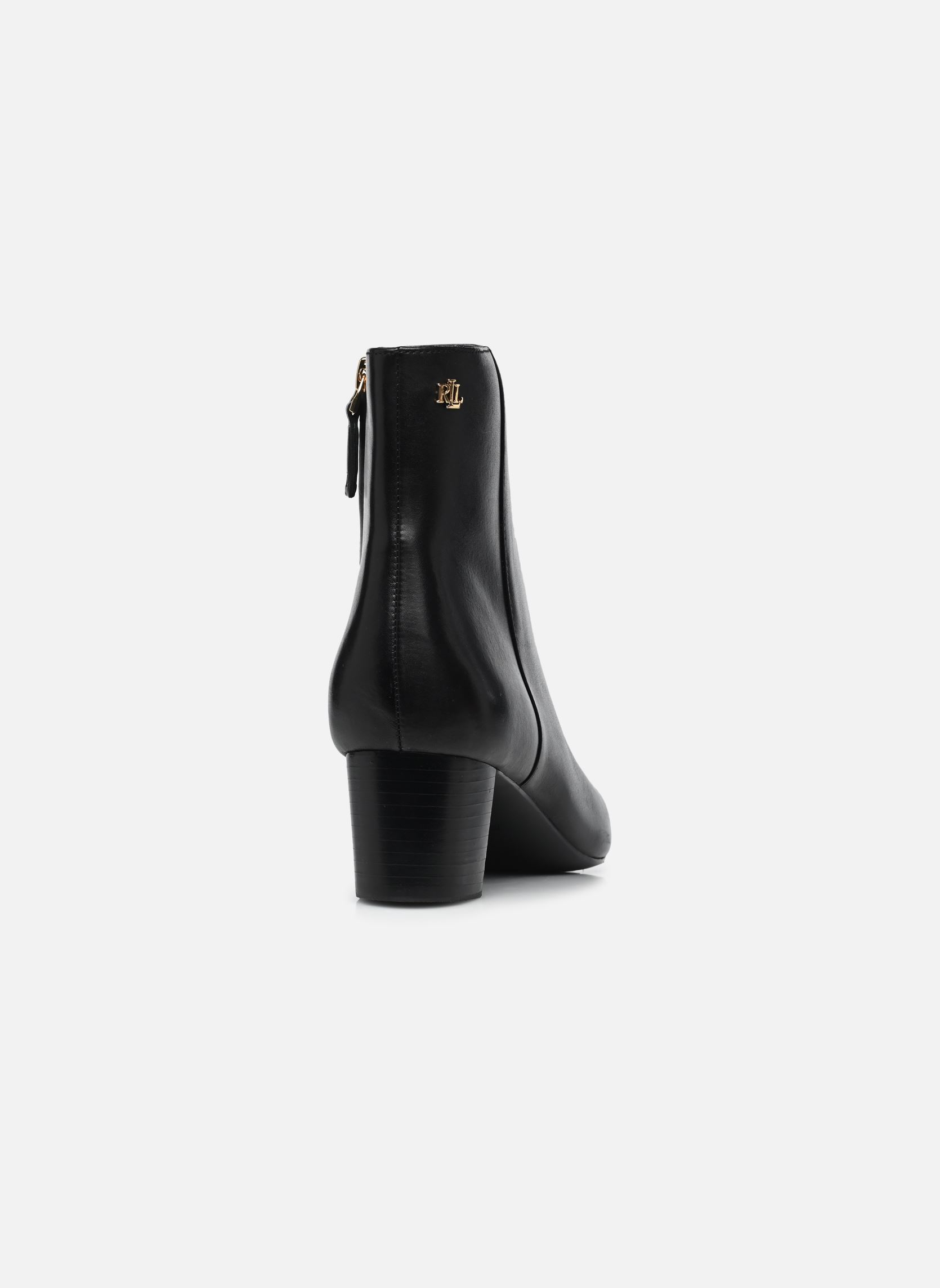 Stiefeletten und Stiefel Demi-Boots-Bootie damen schwarz Lauren Ralph Lauren Stiefeletten und Stiefel Demi-Boots-Bootie damen schwarz BLACK
