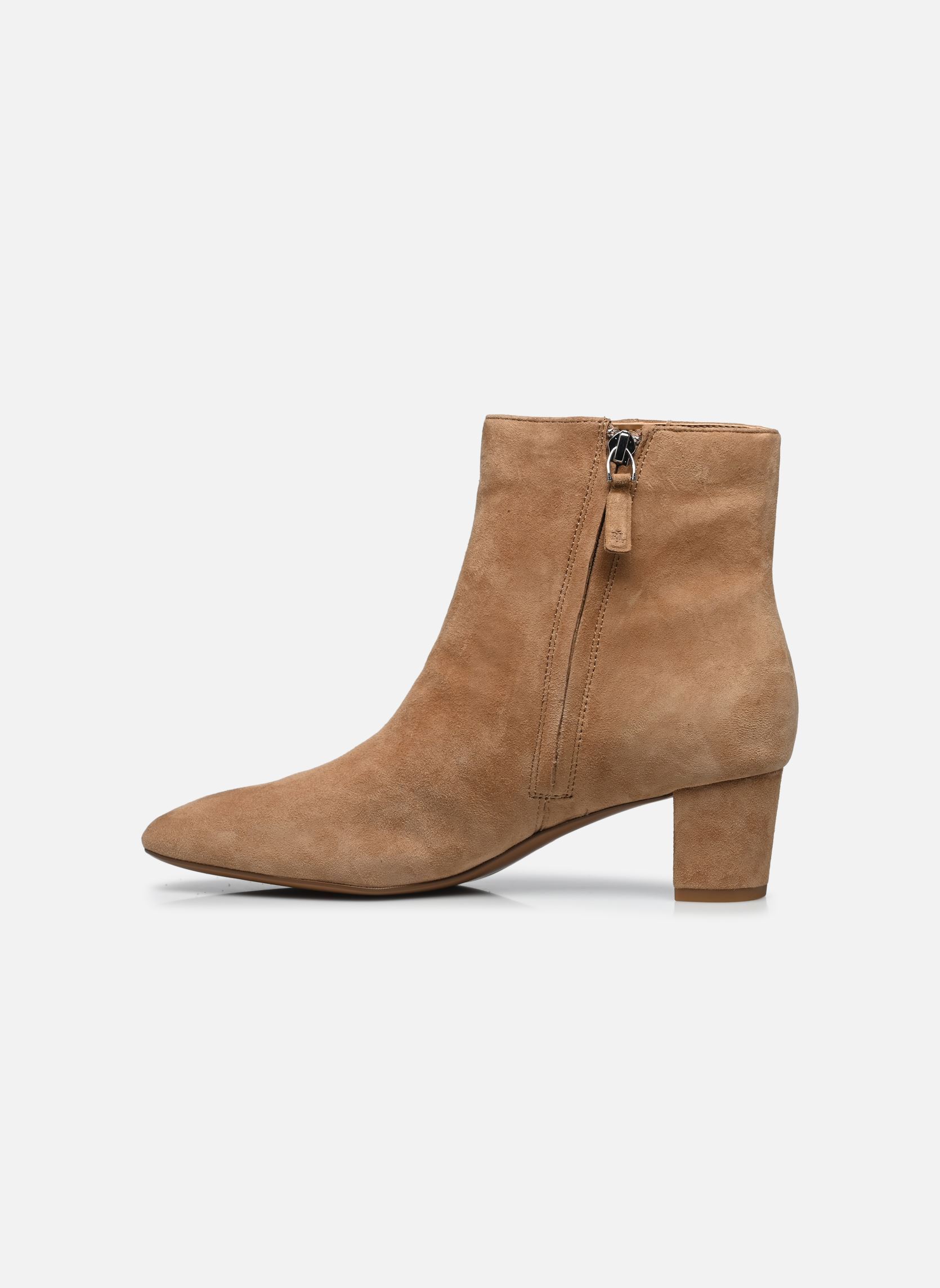 Enkellaarzen en boots Demi-Boots-Bootie dames bruin Lauren Ralph Lauren Enkellaarzen en boots Demi-Boots-Bootie dames bruin CAMEL