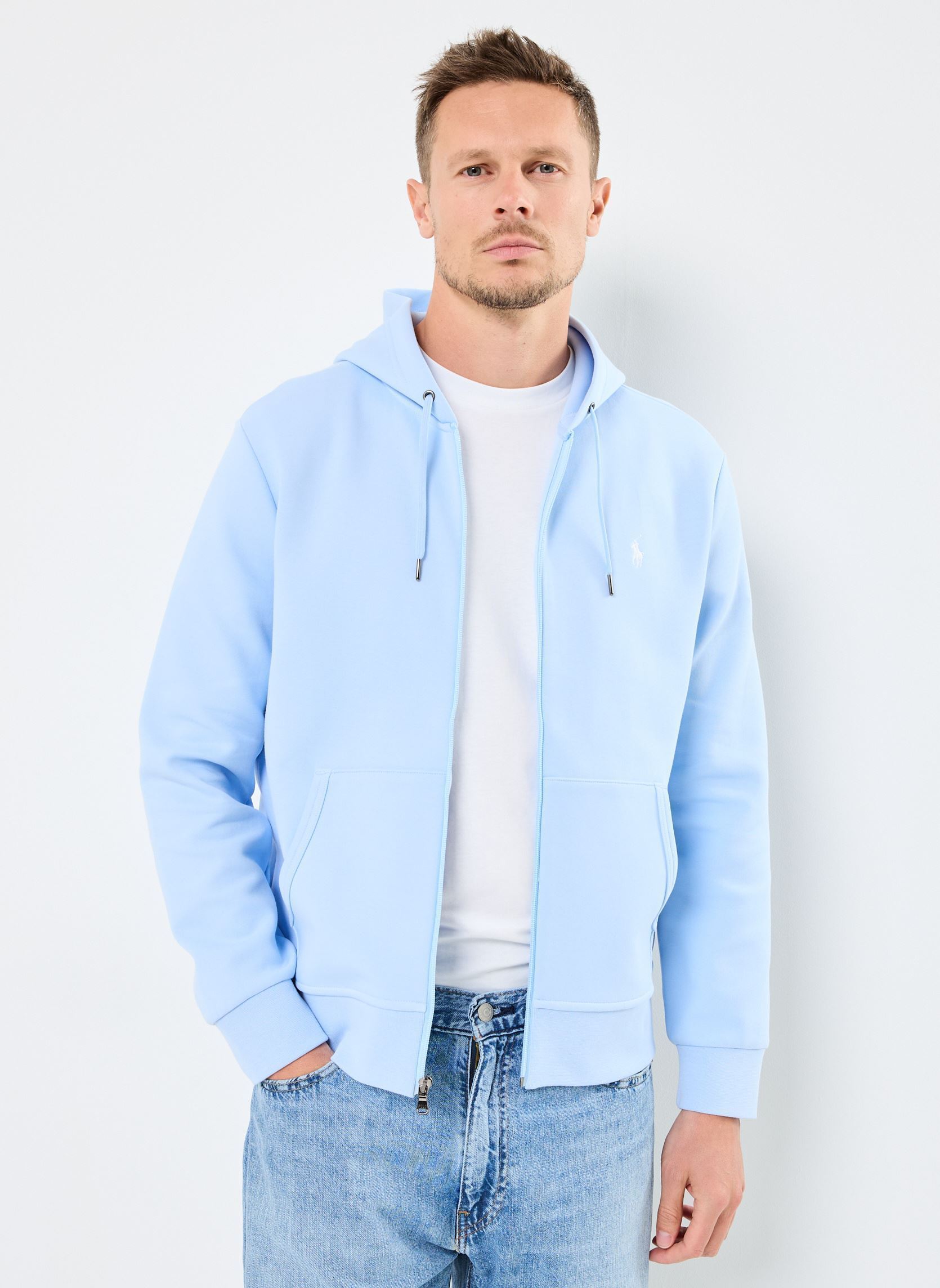 Vêtements Polo Ralph Lauren Lsfzhoodm1 Long Sleeve Sweatshirt 710881517073 pour Accessoires