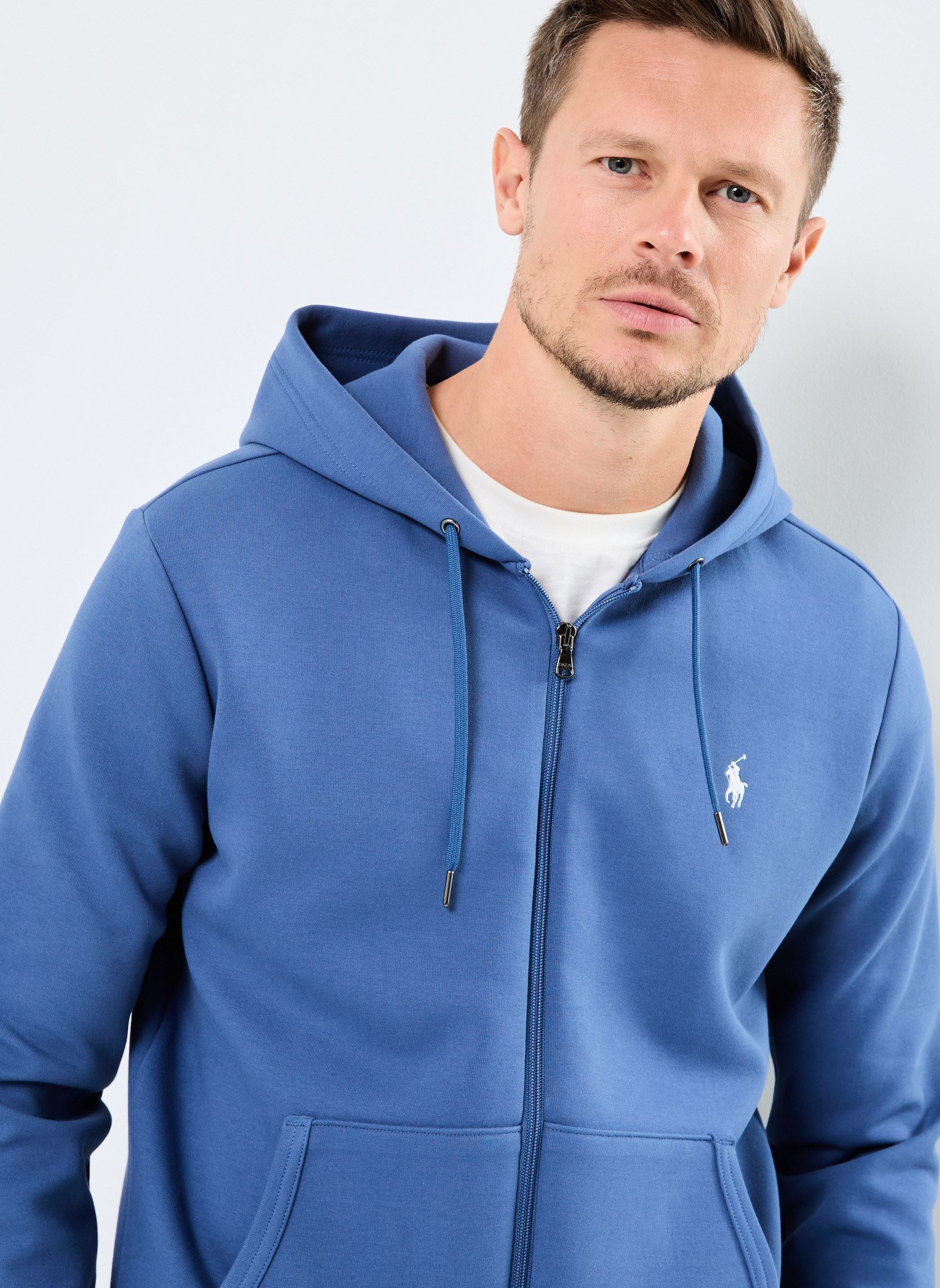 Kapuzenpullover Lsfzhoodm1-Long Sleeve-Sweatshirt 710881 herren blau Polo Ralph Lauren Kapuzenpullover Lsfzhoodm1-Long Sleeve-Sweatshirt 710881 herren blau EARTH BLUE