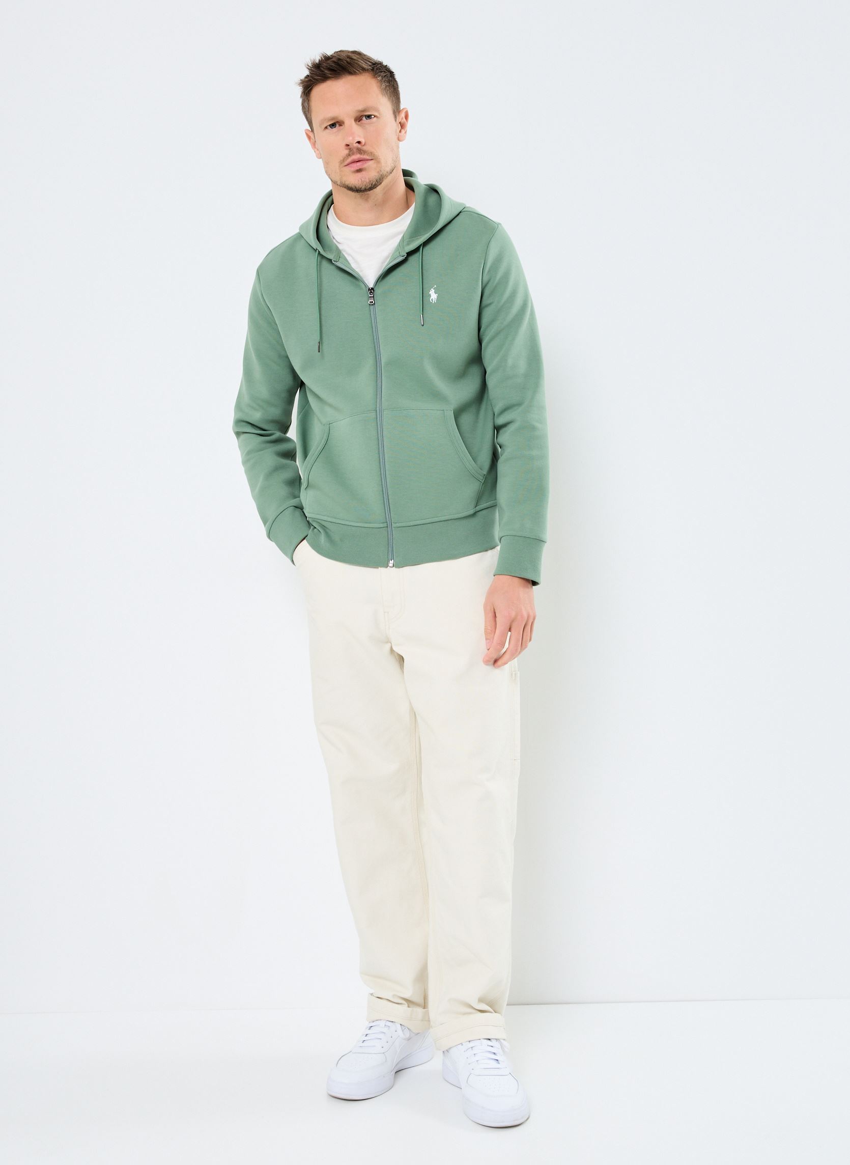 Sweats à capuche Lsfzhoodm1-Long Sleeve-Sweatshirt 710881 homme blanc Polo Ralph Lauren Sweats à capuche Lsfzhoodm1-Long Sleeve-Sweatshirt 710881 homme blanc FATIGUE