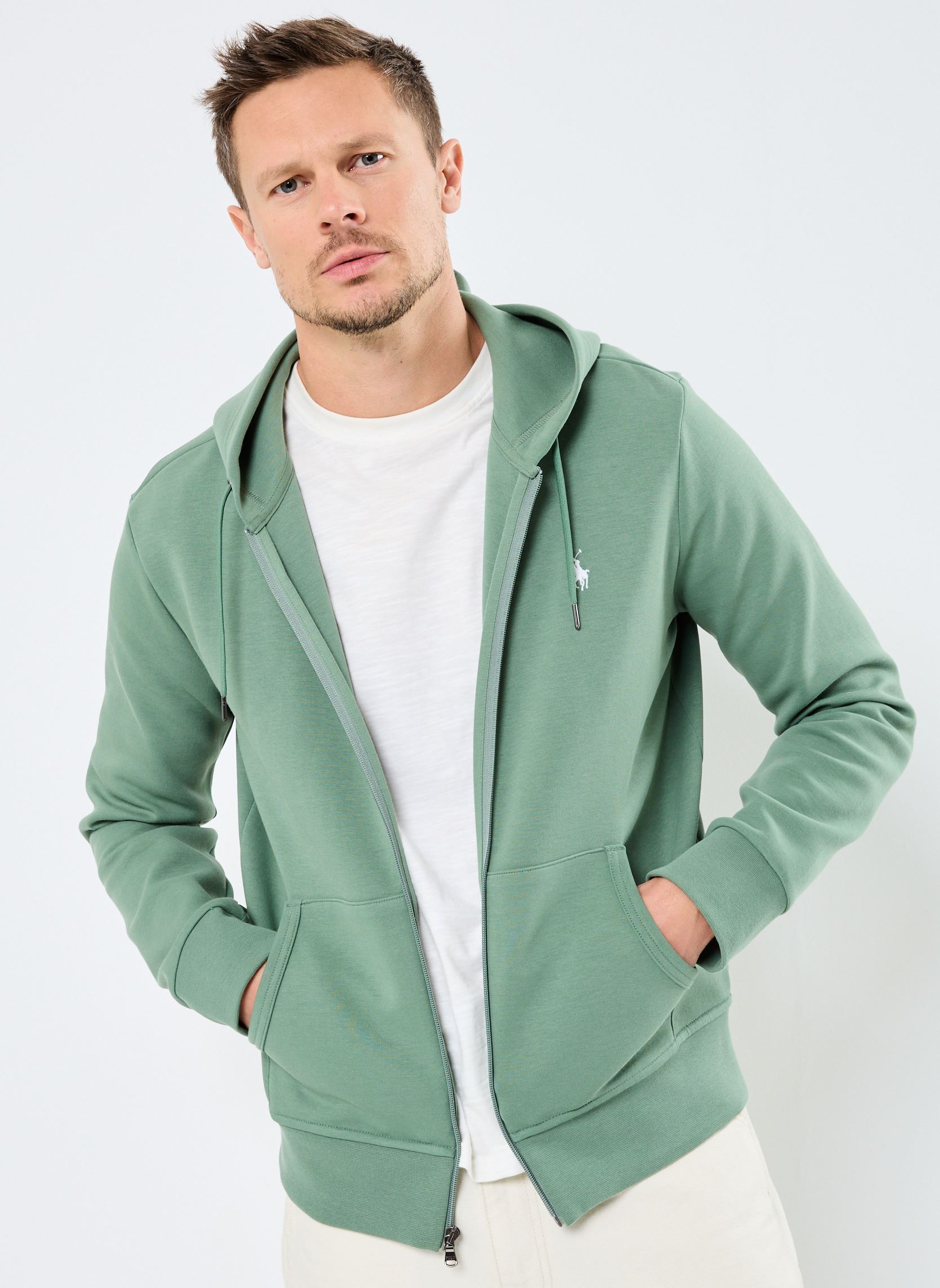 Sweats à capuche Lsfzhoodm1-Long Sleeve-Sweatshirt 710881 homme blanc Polo Ralph Lauren Sweats à capuche Lsfzhoodm1-Long Sleeve-Sweatshirt 710881 homme blanc FATIGUE