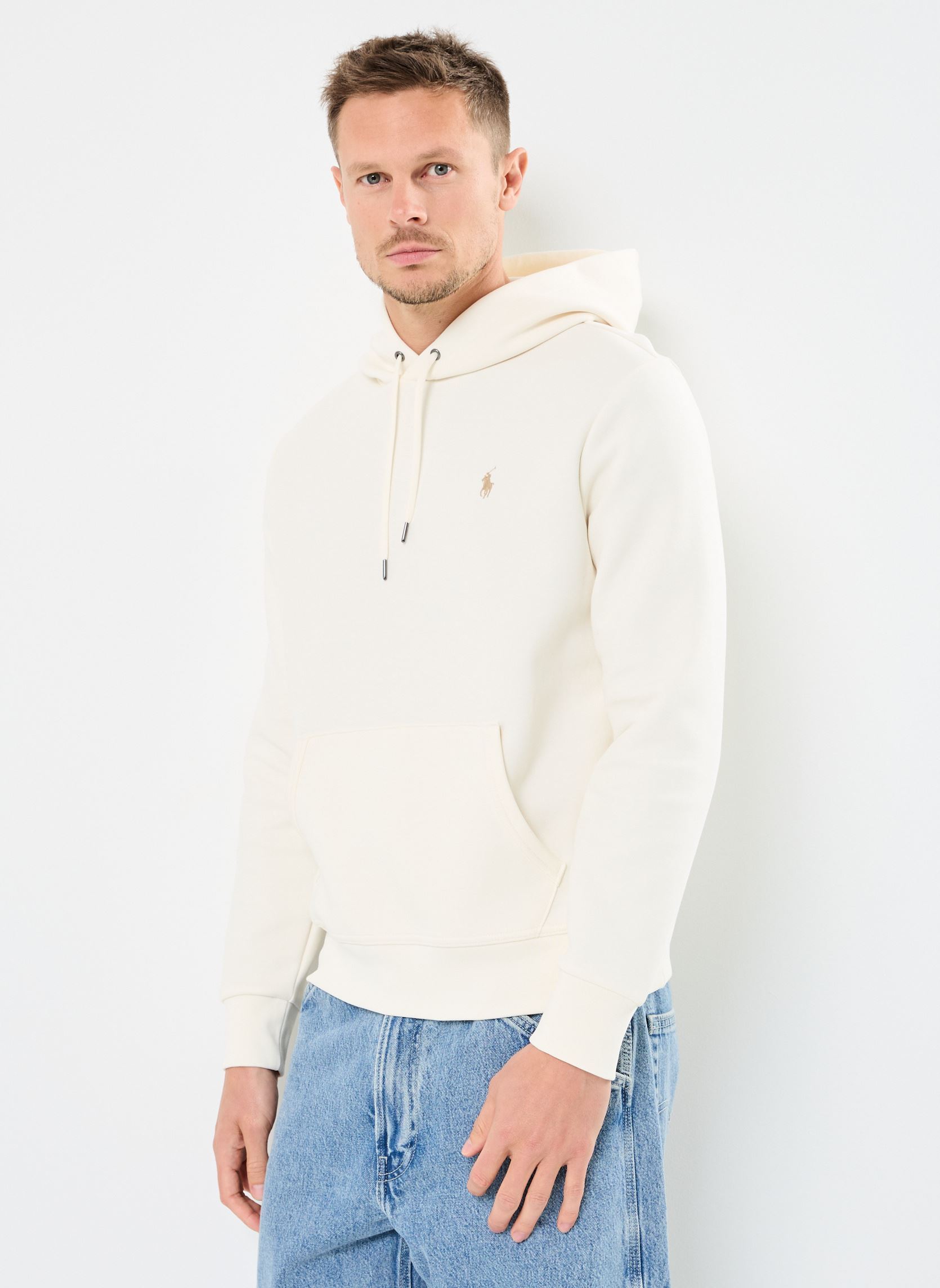 Sweat shirt Polo Ralph Lauren SWEATSHIRT CAPUCHE EN DOUBLE KNIT TECH EU - vue 4