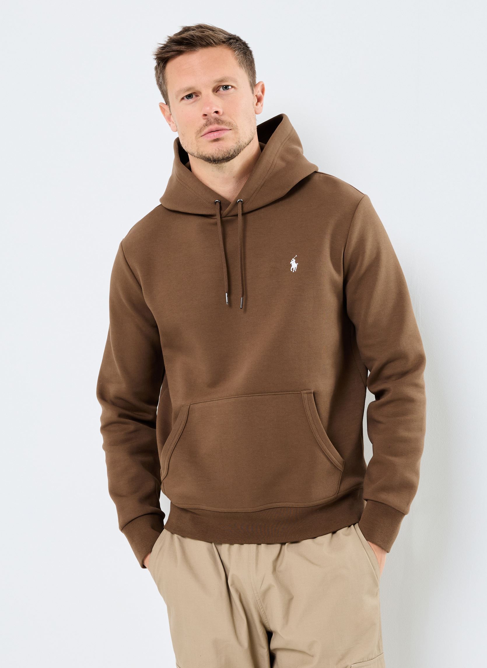 Sweat shirt Polo Ralph Lauren SWEATSHIRT CAPUCHE EN DOUBLE KNIT TECH EU - vue 9