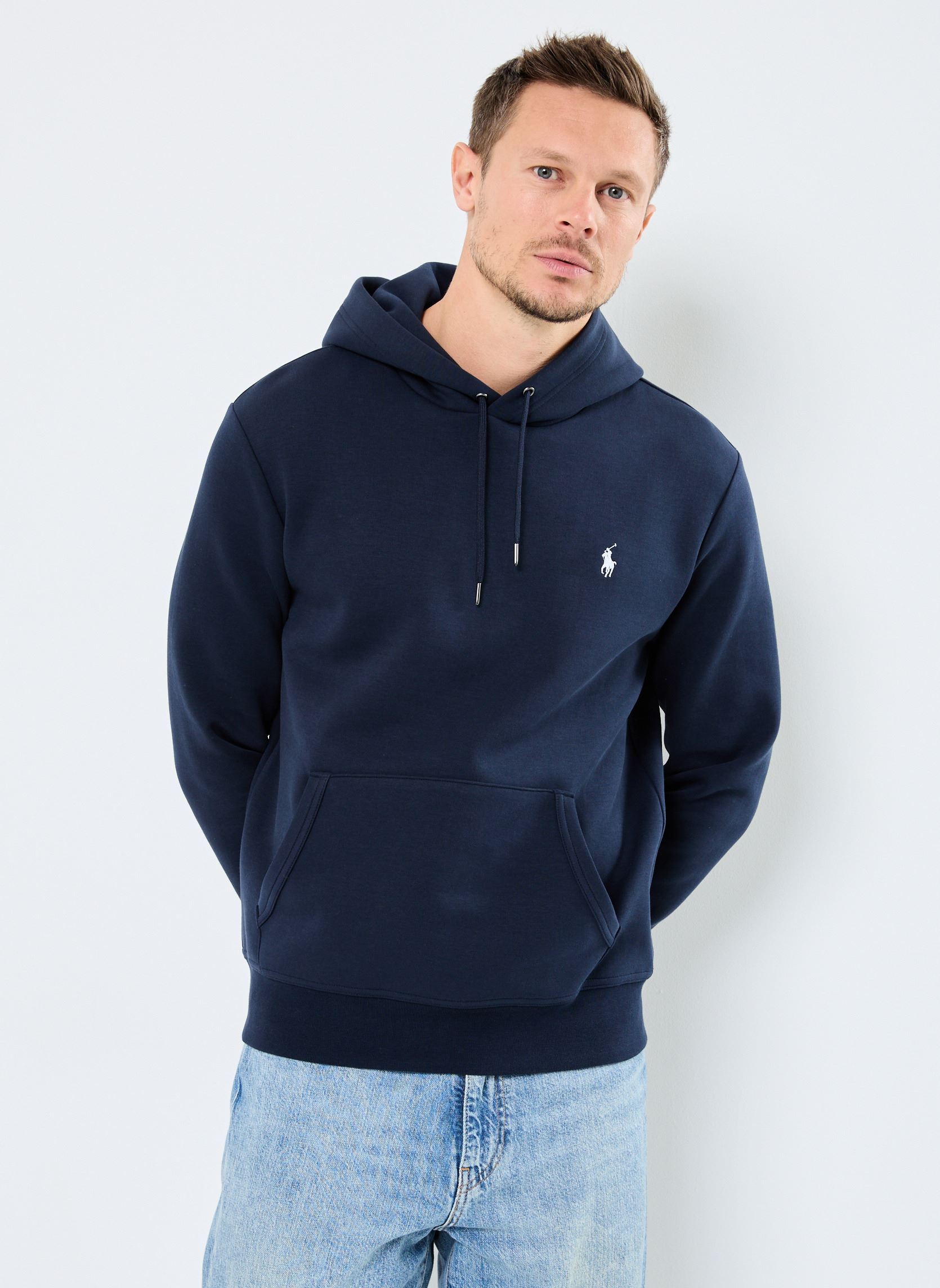 Sweat shirt Polo Ralph Lauren SWEATSHIRT CAPUCHE EN DOUBLE KNIT TECH EU - vue 2