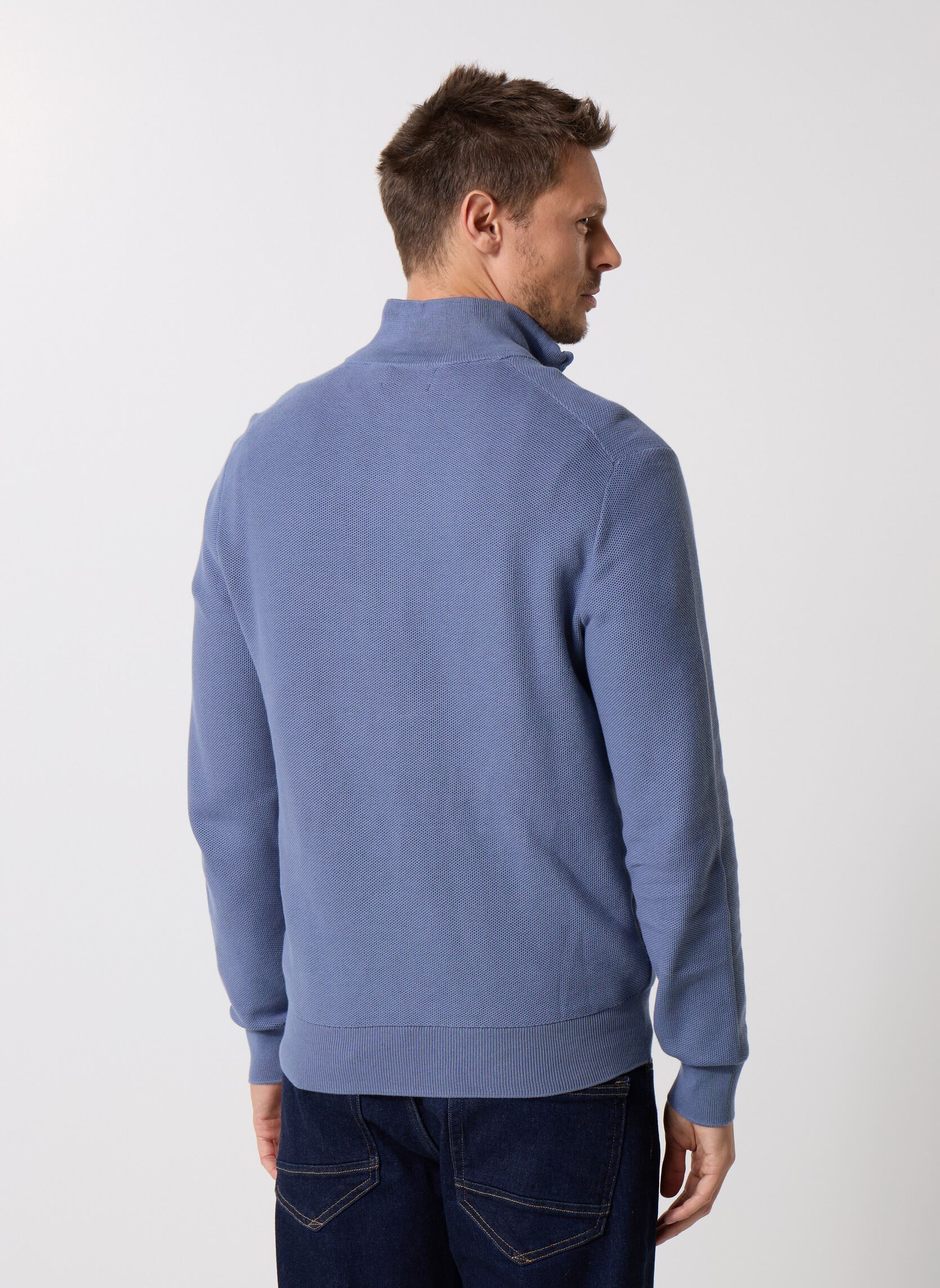 Truien Ls Hz-Long Sleeve-Pullover 710932304523 heren blauw Polo Ralph Lauren Truien Ls Hz-Long Sleeve-Pullover 710932304523 heren blauw CAPRI BLUE