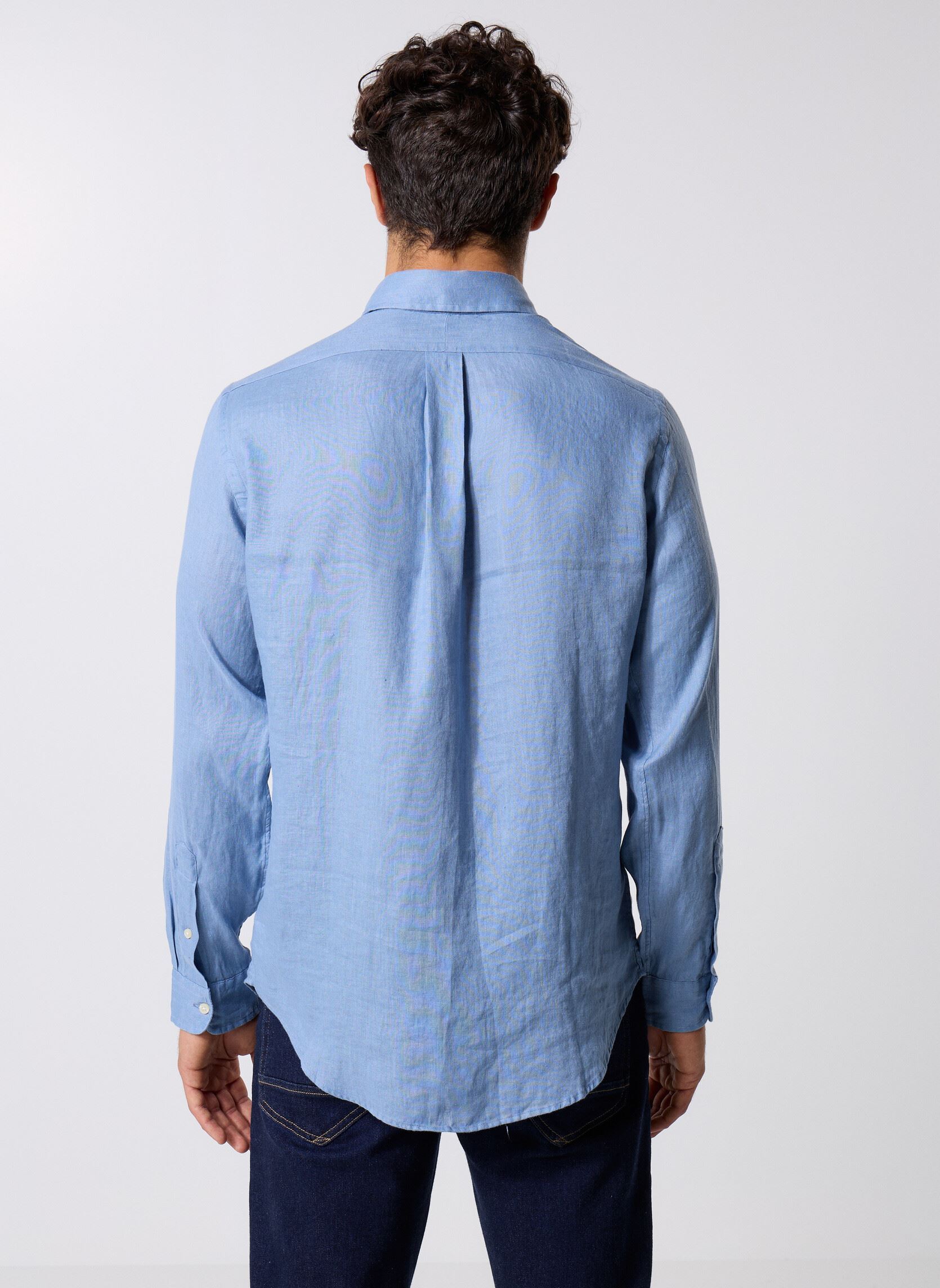 Chemises Cubdppcs-Long Sleeve-Sport Shirt 7109662 homme bleu Polo Ralph Lauren Chemises Cubdppcs-Long Sleeve-Sport Shirt 7109662 homme bleu CHANNEL BLUE