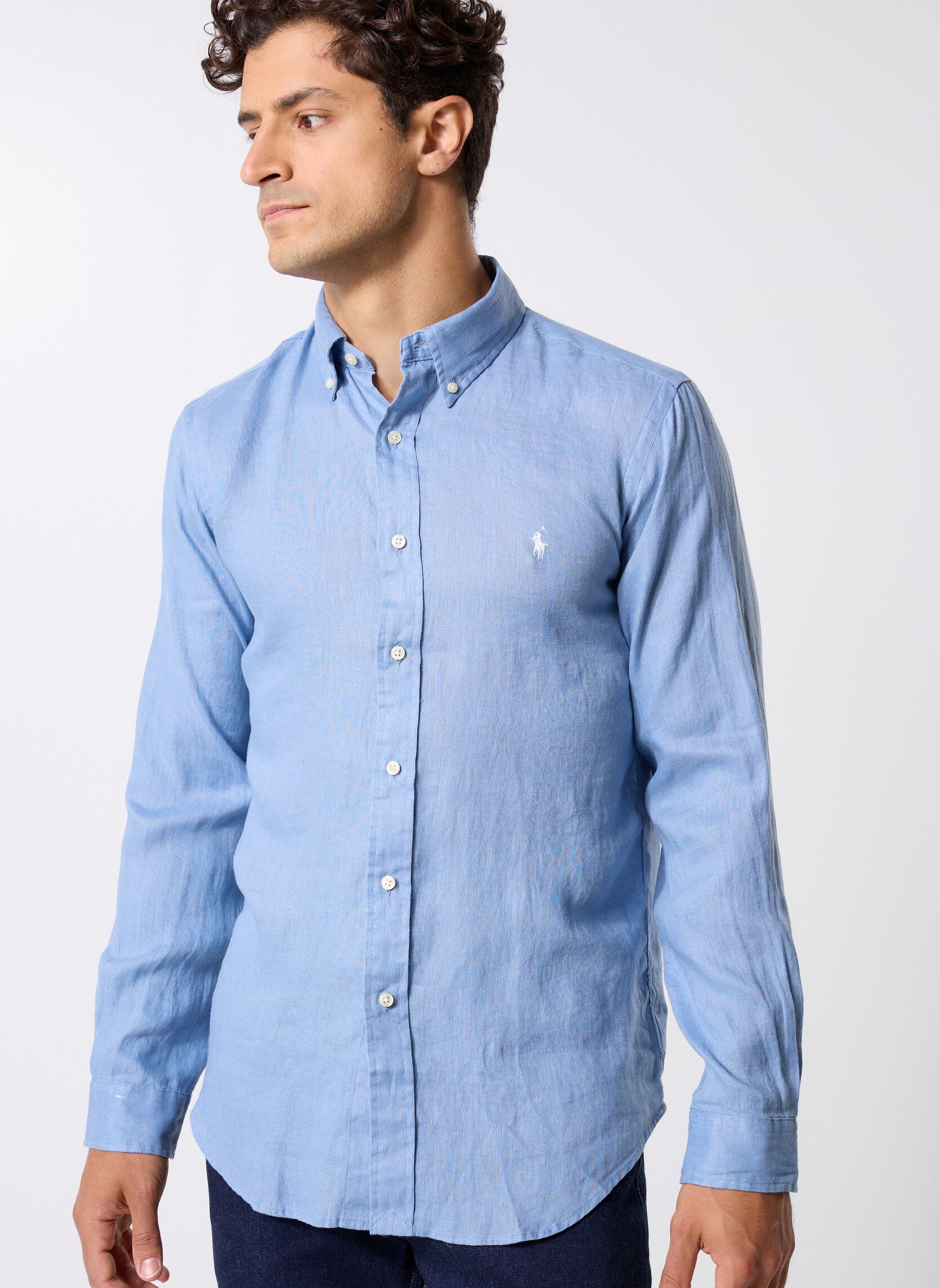 Vêtements Polo Ralph Lauren Cubdppcs Long Sleeve Sport Shirt 710966294029 pour Homme