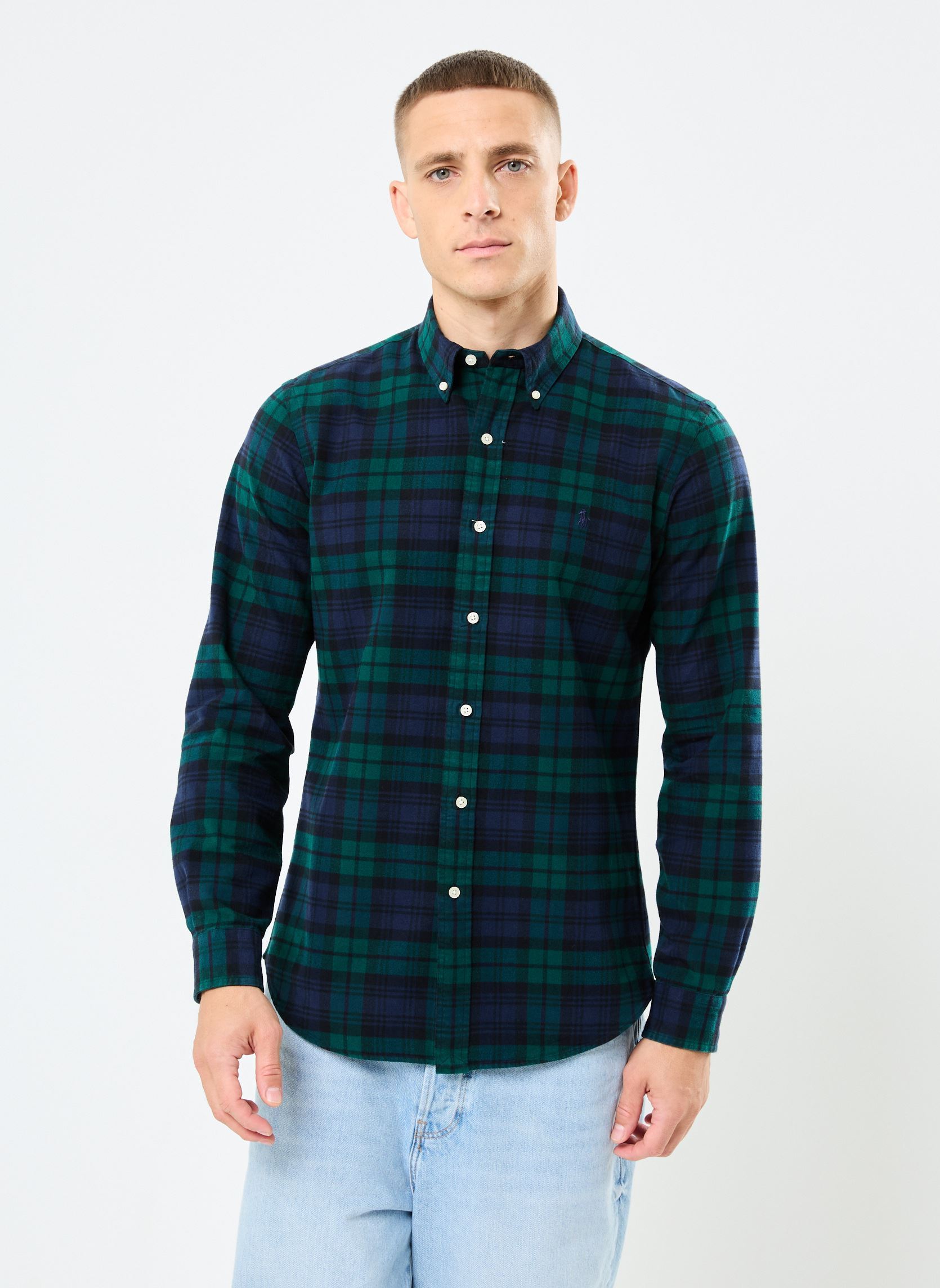 Vêtements Polo Ralph Lauren Cubdppcs Long Sleeve Sport Shirt 710922273003 pour Accessoires