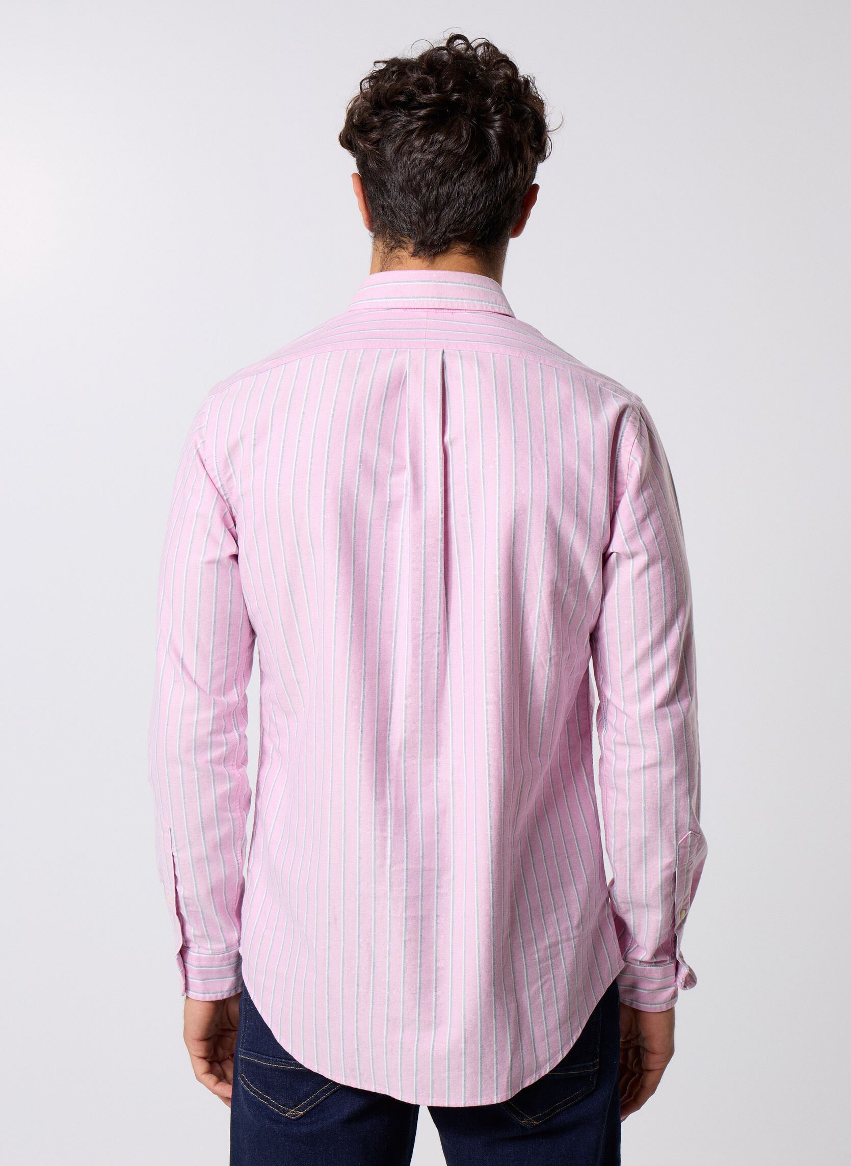 Hemden Cubdppcs-Long Sleeve-Sport Shirt 7109289 heren roze Polo Ralph Lauren Hemden Cubdppcs-Long Sleeve-Sport Shirt 7109289 heren roze 6832C PINK MULTI