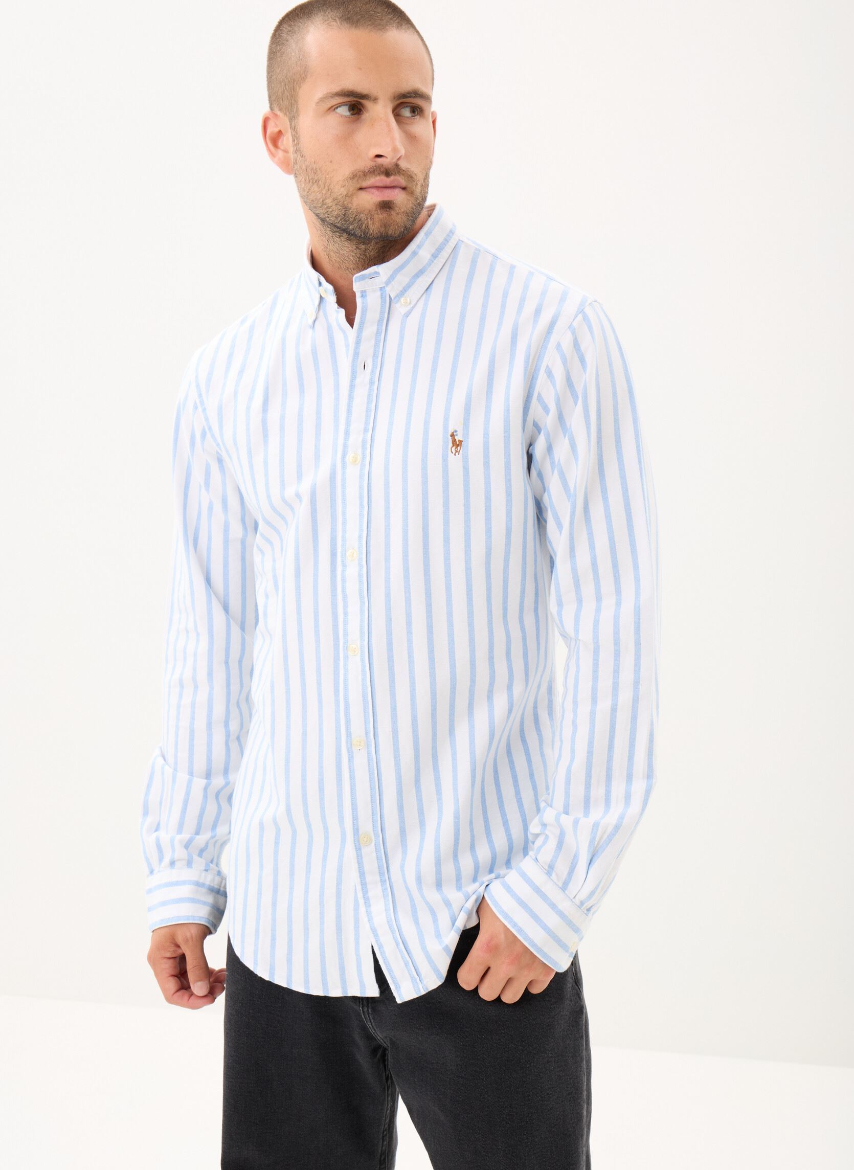 Vêtements Polo Ralph Lauren Slbdppcs Long Sleeve Sport Shirt 710944615001 pour Accessoires