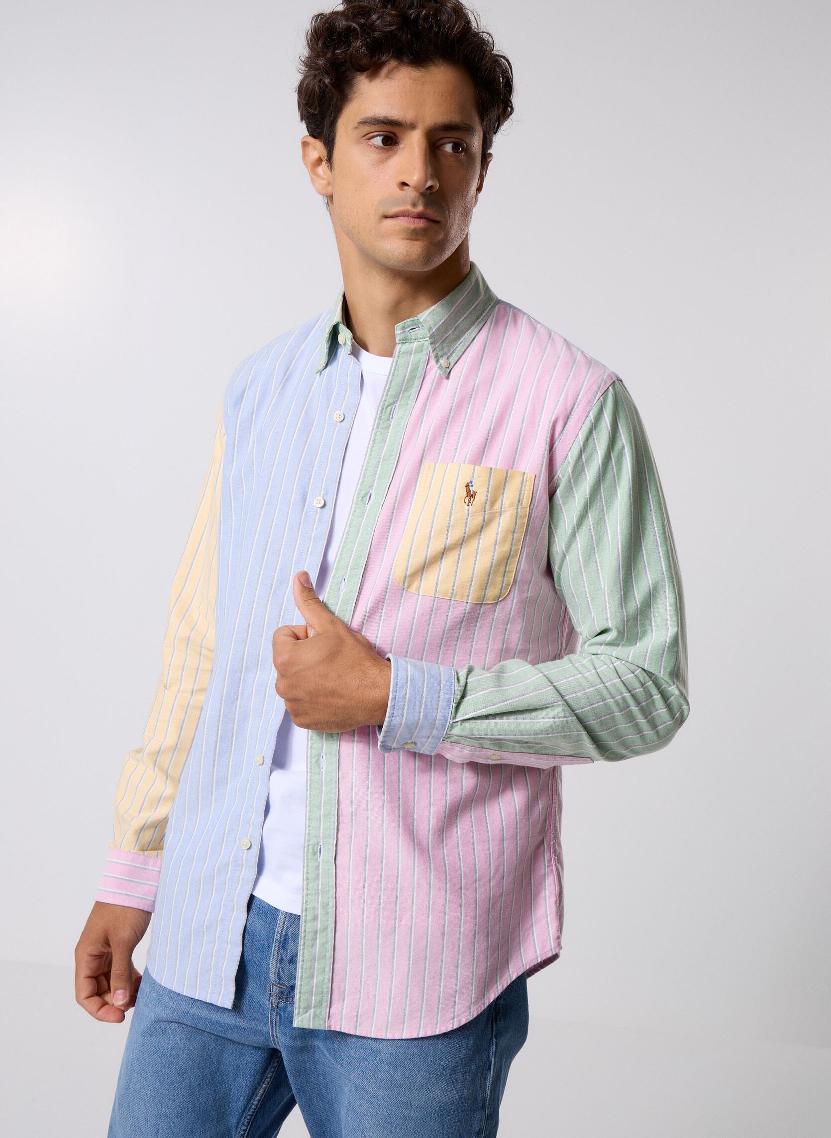 Vêtements Polo Ralph Lauren Cubdpppks Long Sleeve Sport Shirt 710974542001 pour Accessoires