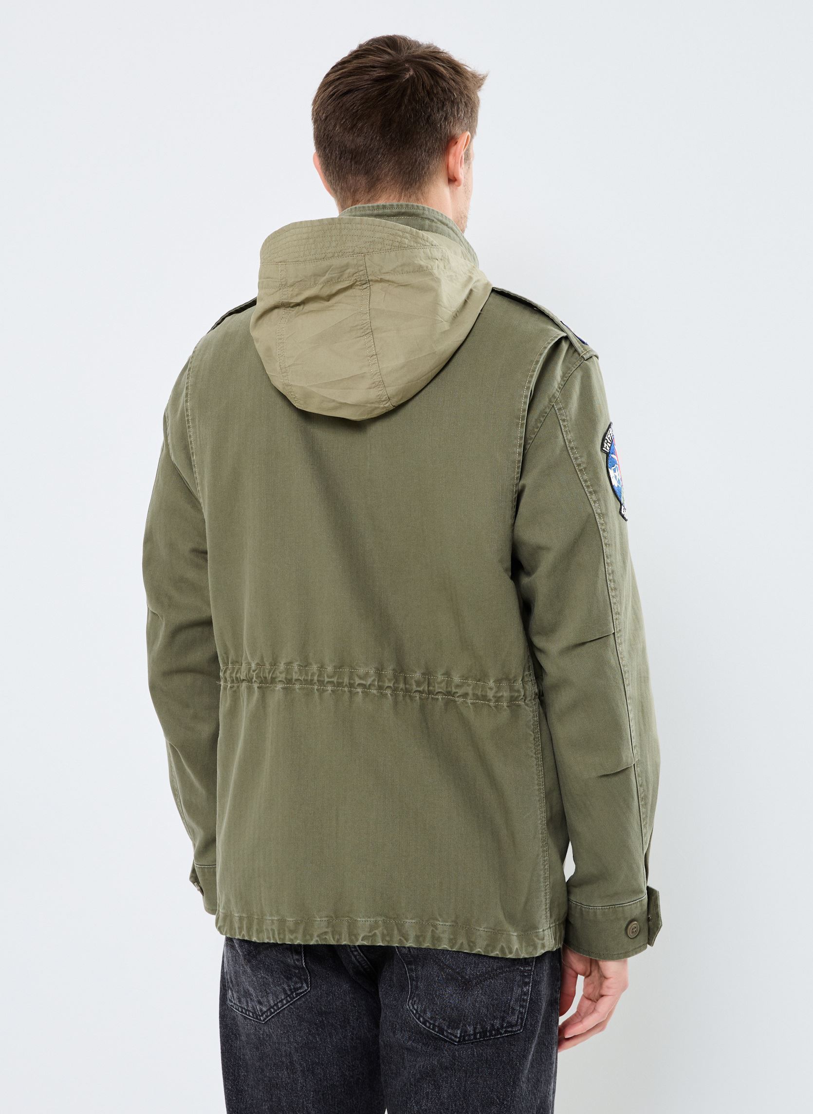 Parkas Icnc Fld Jkt-Lined-Field Jacket 71096161 herren grün Polo Ralph Lauren Parkas Icnc Fld Jkt-Lined-Field Jacket 71096161 herren grün OLIVE MOUNTAIN W/ PATCHES