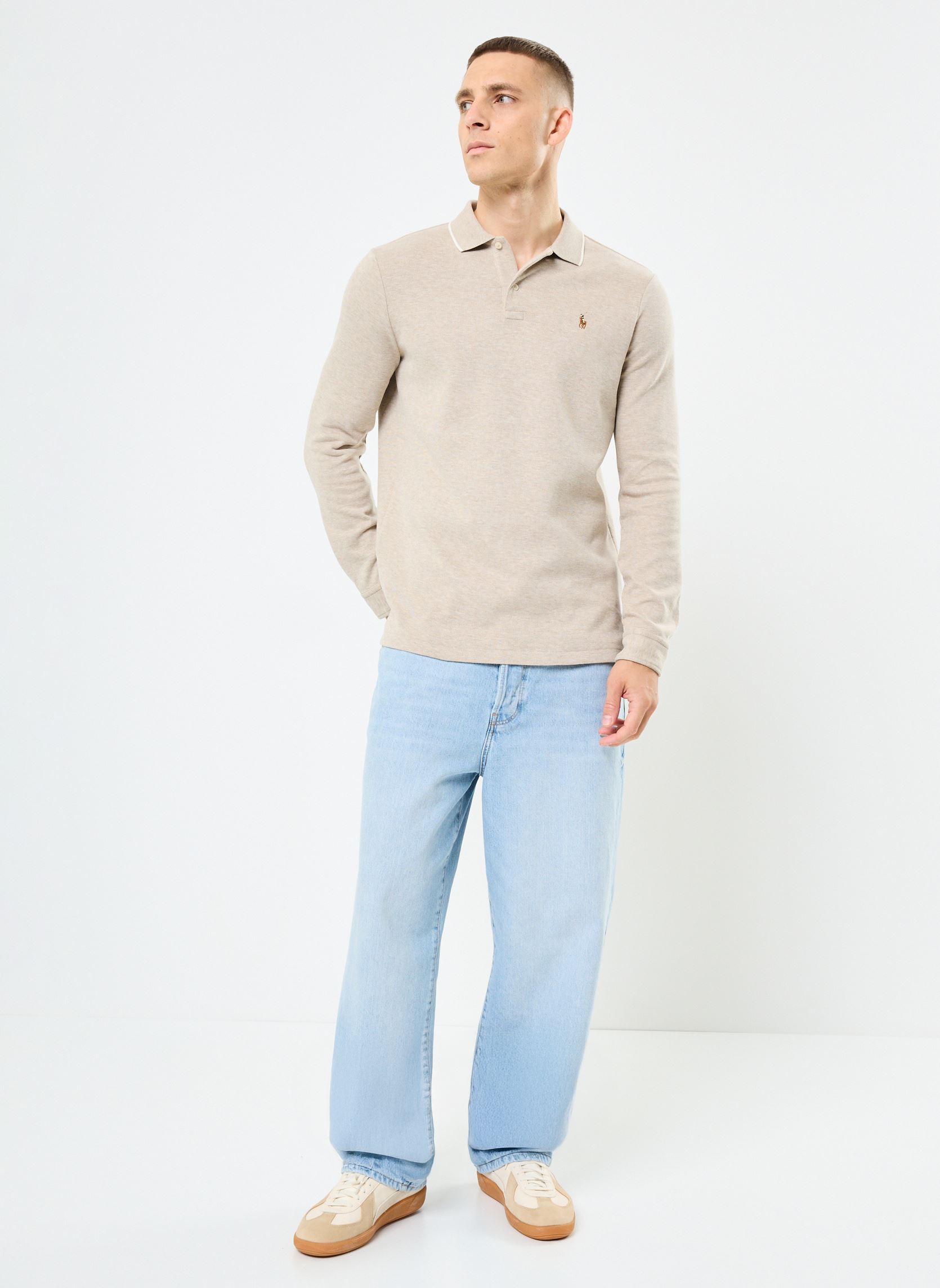 Sweater Lspolom11-Long Sleeve-Pullover 710970681 beige Polo Ralph Lauren Sweater Lspolom11-Long Sleeve-Pullover 710970681 beige TUSCAN BEIGE HEATHER