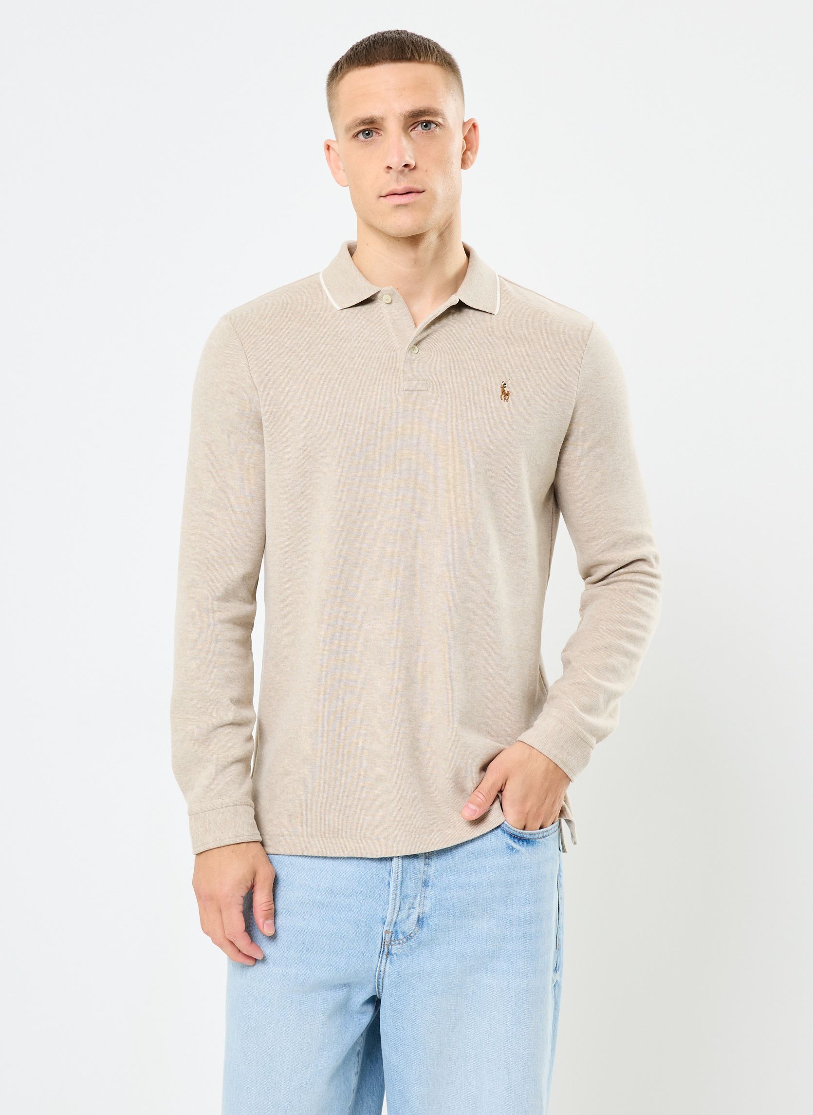 Vêtements Polo Ralph Lauren Lspolom11 Long Sleeve Pullover 710970681002 pour Accessoires