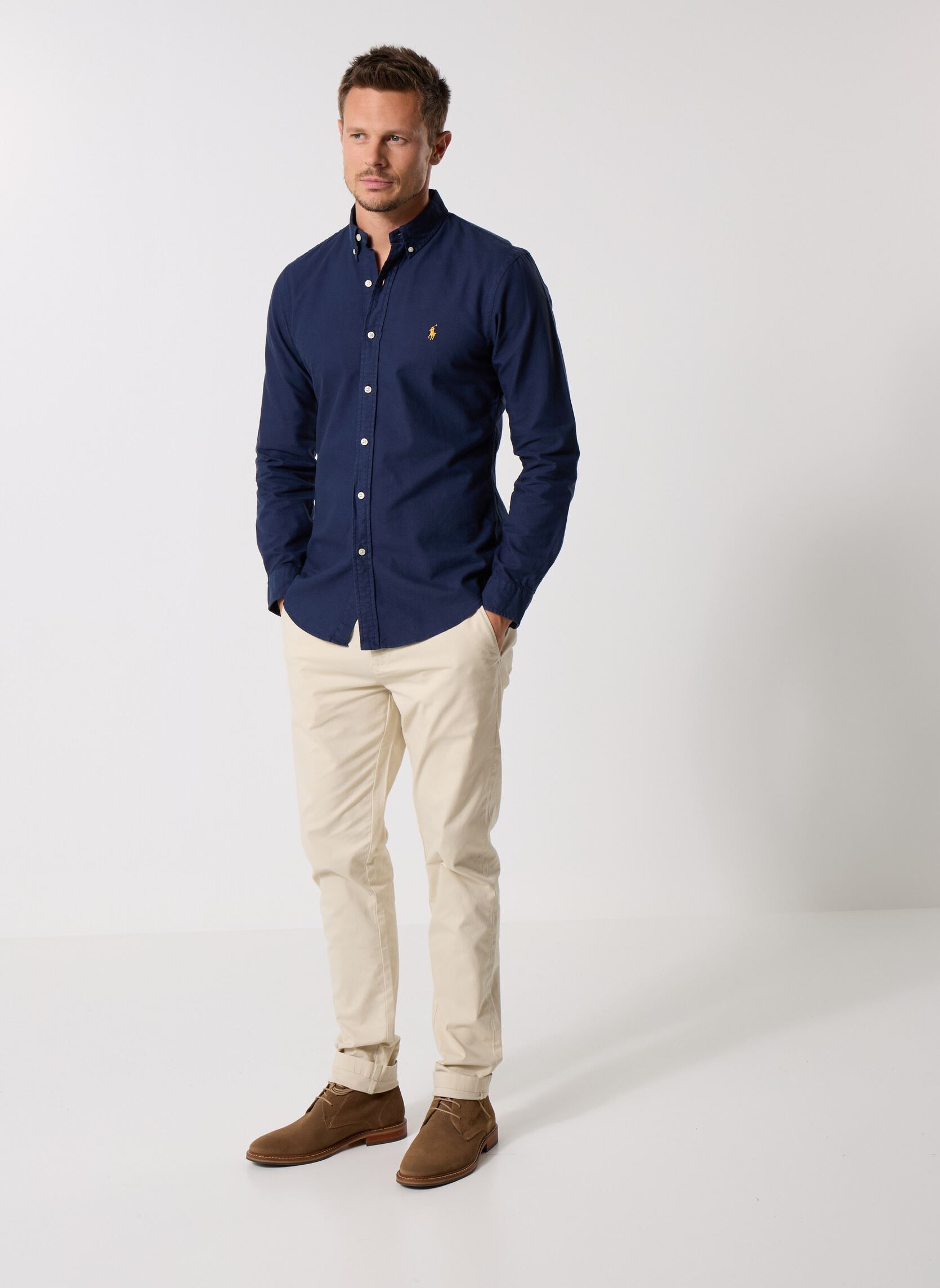 Hemden Sl Bd Ppc Sp-Long Sleeve-Sport Shirt 710 herren blau Polo Ralph Lauren Hemden Sl Bd Ppc Sp-Long Sleeve-Sport Shirt 710 herren blau CRUISE NAVY/GOLD PP