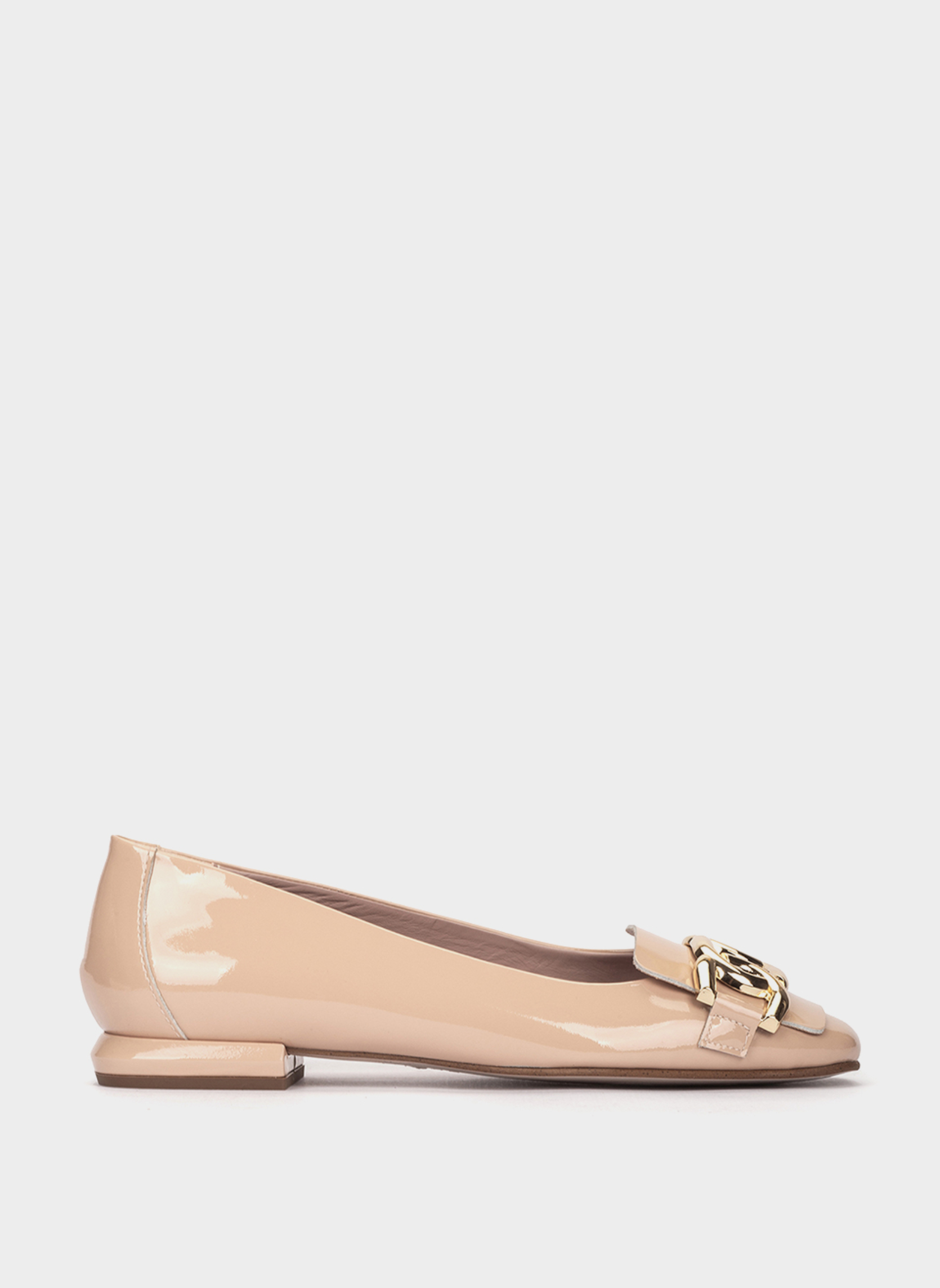 Ballerines Pedro Miralles En Daim Beige - Pointure 36.5 - Talons Plats Cloutées - Neuf Sans Emballage