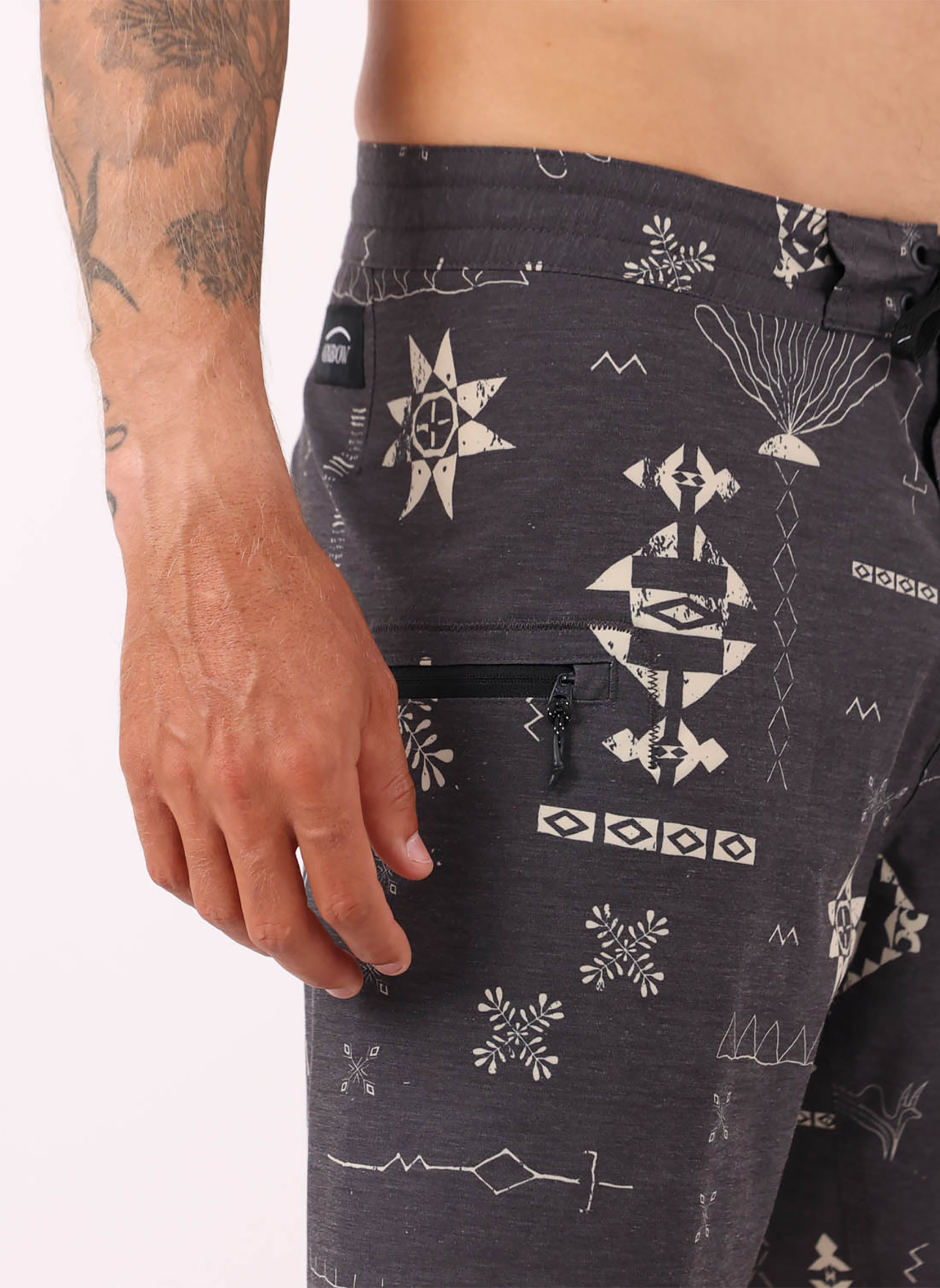 Shorts de bain SNAP homme noir Oxbow Shorts de bain SNAP homme noir Noir