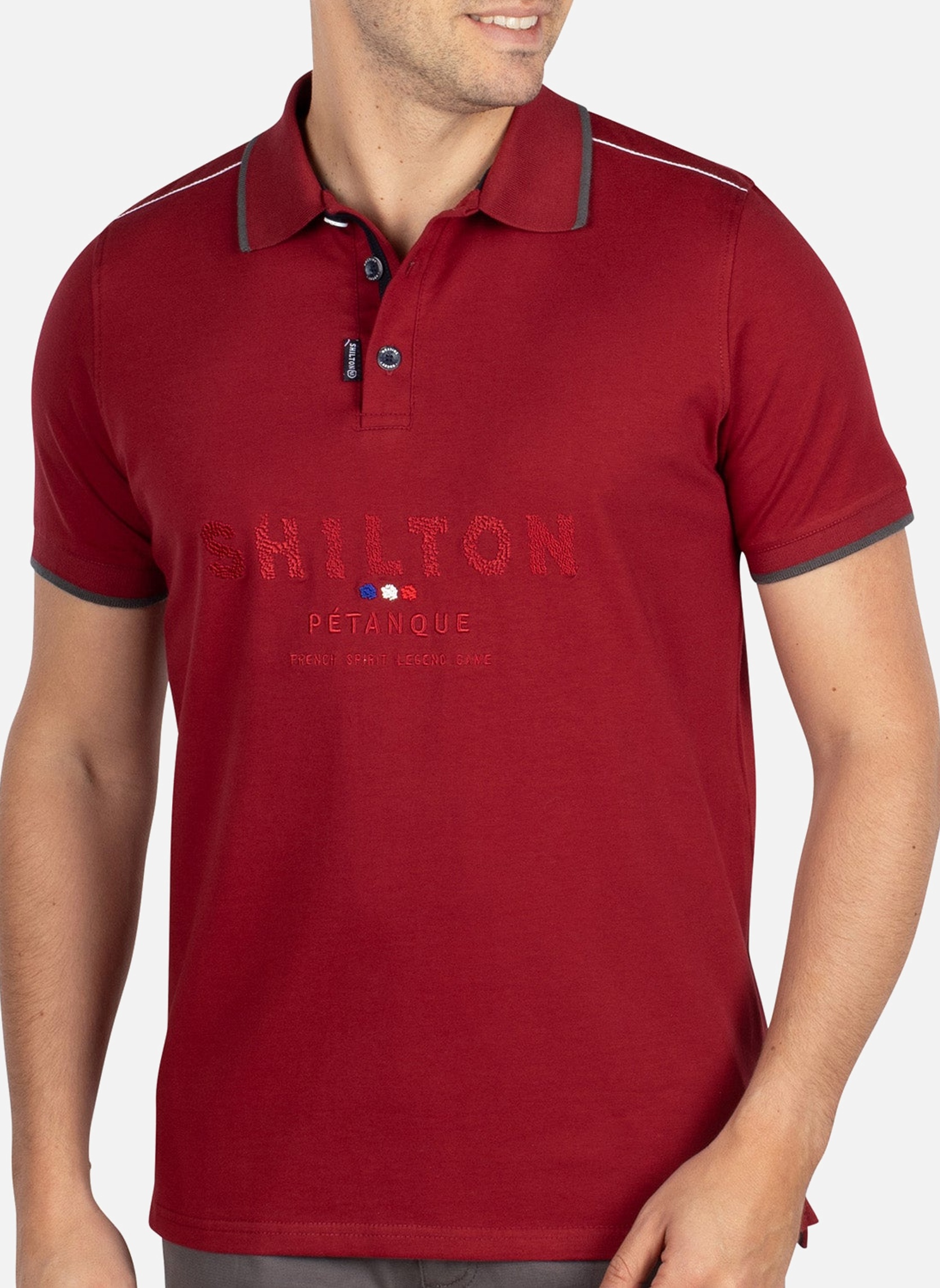 Sacoche Pétanque Shilton Made In France - Pour 3 Boules + Cochonnet, Cuir Et Simili Cuir Robuste