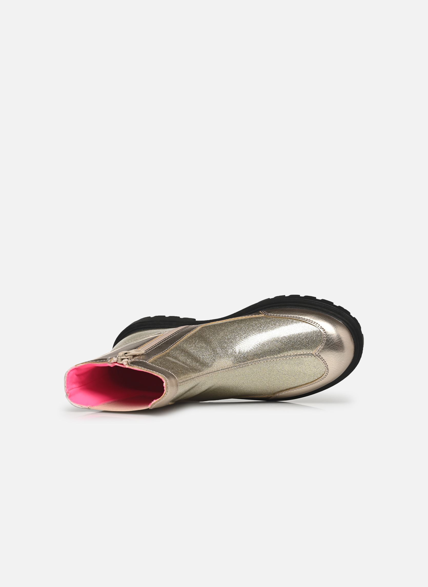Enkellaarsjes U21476 meisjes goud en brons Billieblush Enkellaarsjes U21476 meisjes goud en brons DORE