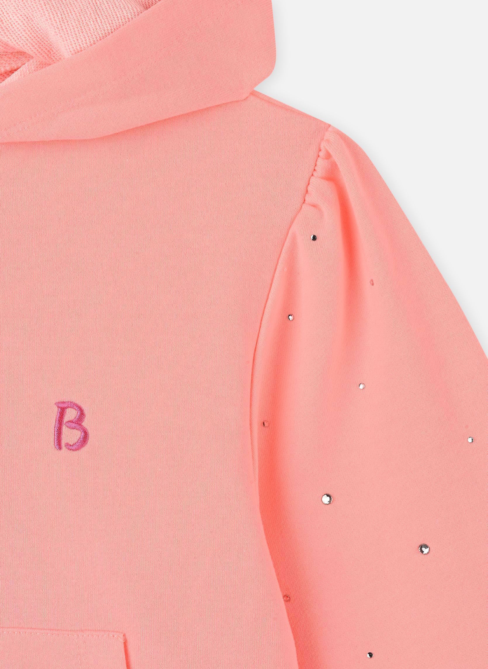 Sweaters met rits U21309 meisjes oranje Billieblush Sweaters met rits U21309 meisjes oranje PÊCHE