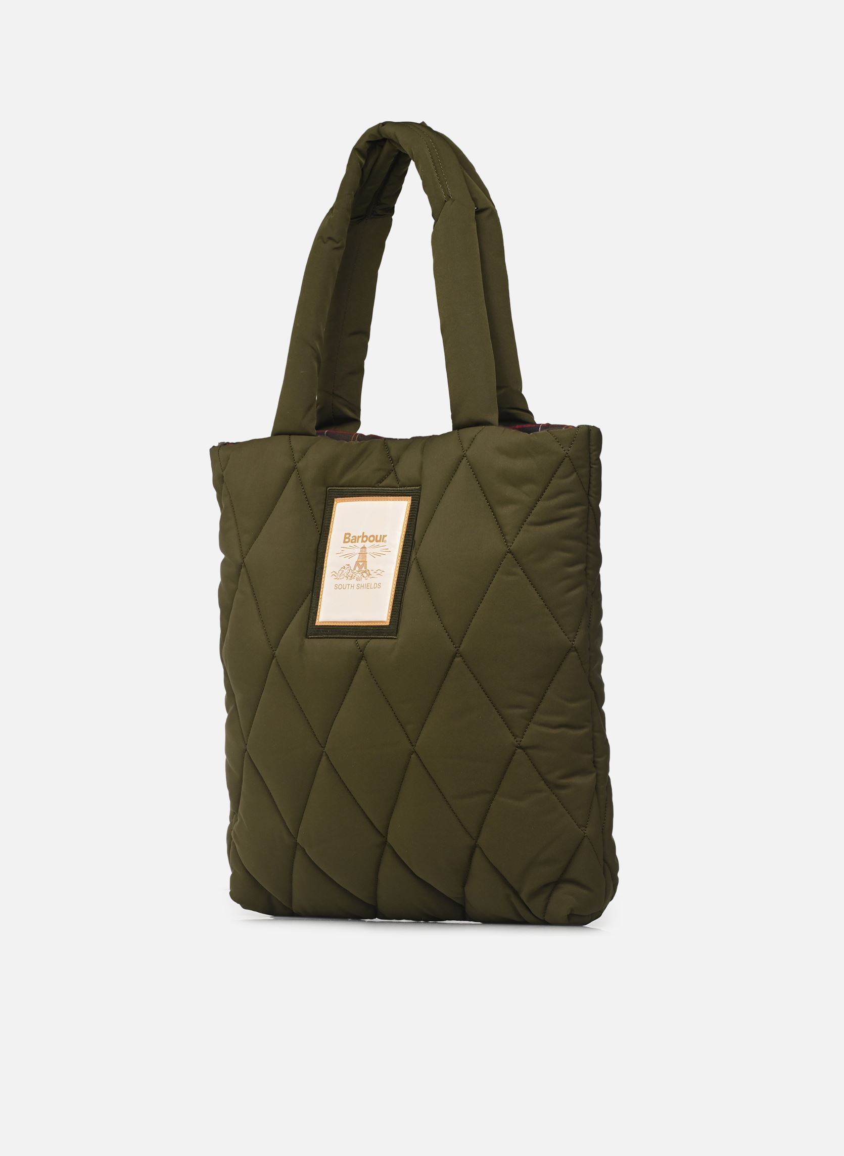Schoudertassen Mariah Quilted Tote Bag dames groen Barbour Schoudertassen Mariah Quilted Tote Bag dames groen Olive