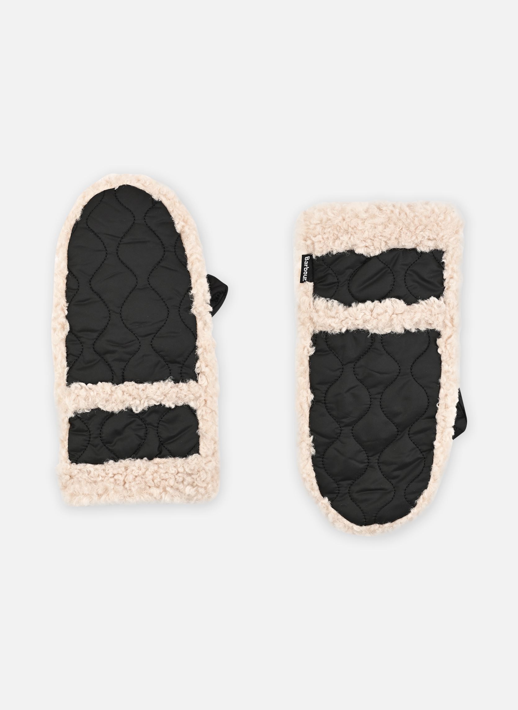 Wanten Marnie Waterproof Mittens dames zwart Barbour Wanten Marnie Waterproof Mittens dames zwart BLACK