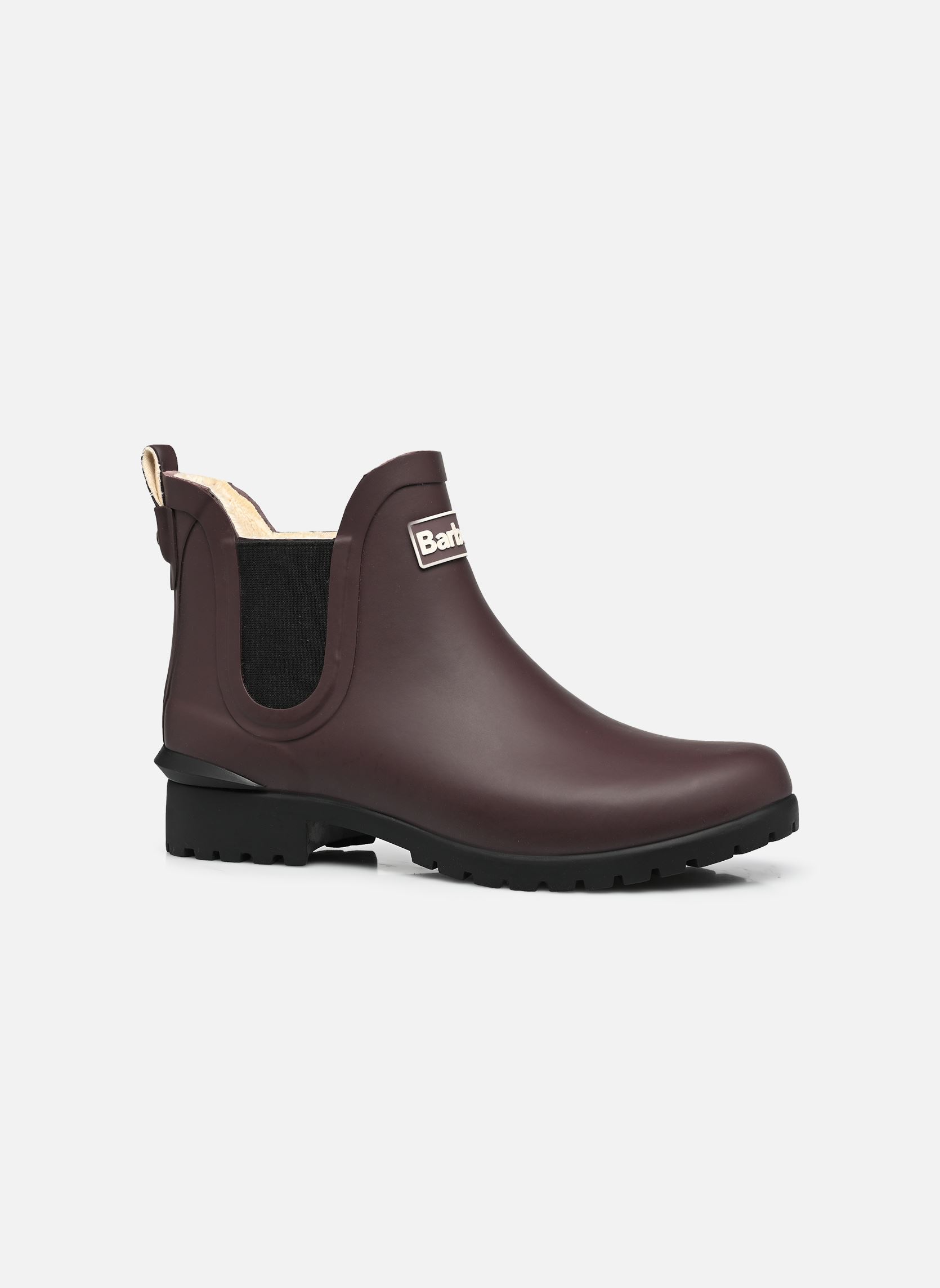 Niedrige Ankle Boots Kirkton Chelsea Welly damen violett Barbour Niedrige Ankle Boots Kirkton Chelsea Welly damen violett FUDGE