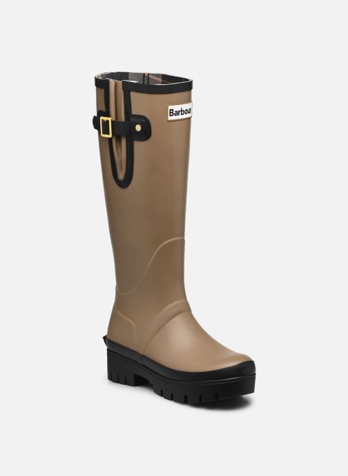 Barbour Regenlaarzen Leighton Tall Welly dames beige