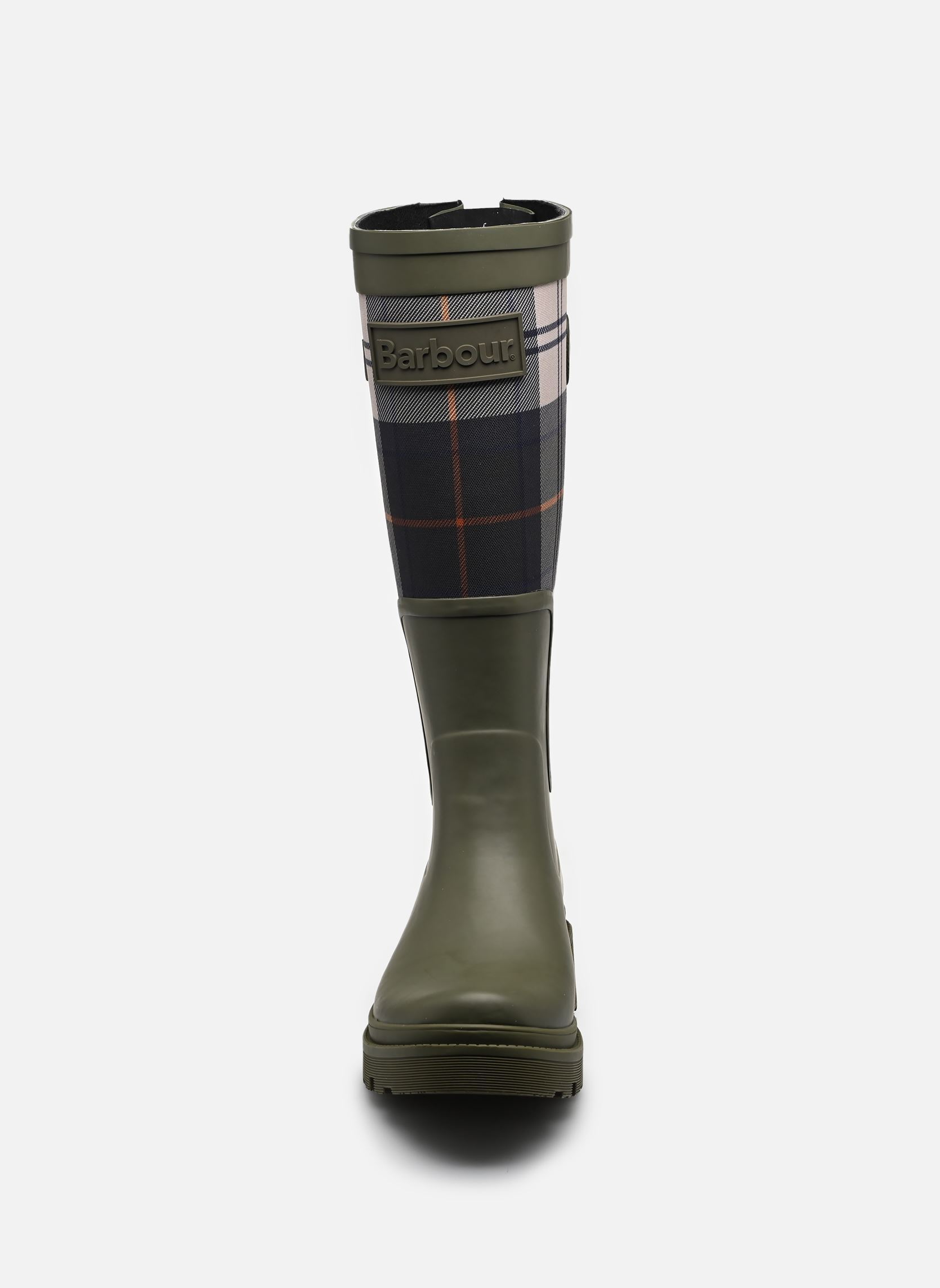 Bottes de pluie Dena Tall Welly femme vert Barbour Bottes de pluie Dena Tall Welly femme vert OLIVE/ANCIENT TARTAN