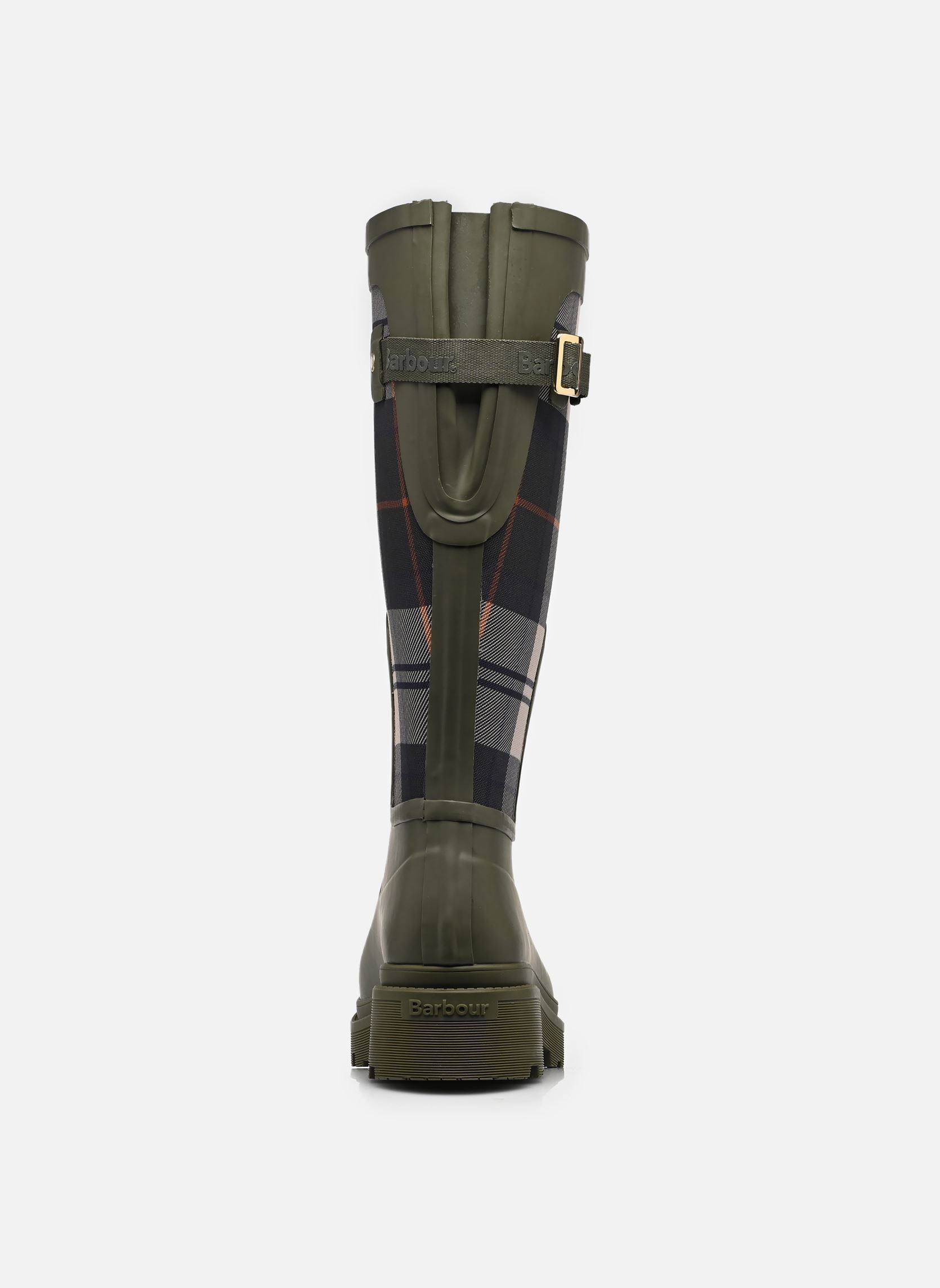 Bottes de pluie Dena Tall Welly femme vert Barbour Bottes de pluie Dena Tall Welly femme vert OLIVE/ANCIENT TARTAN