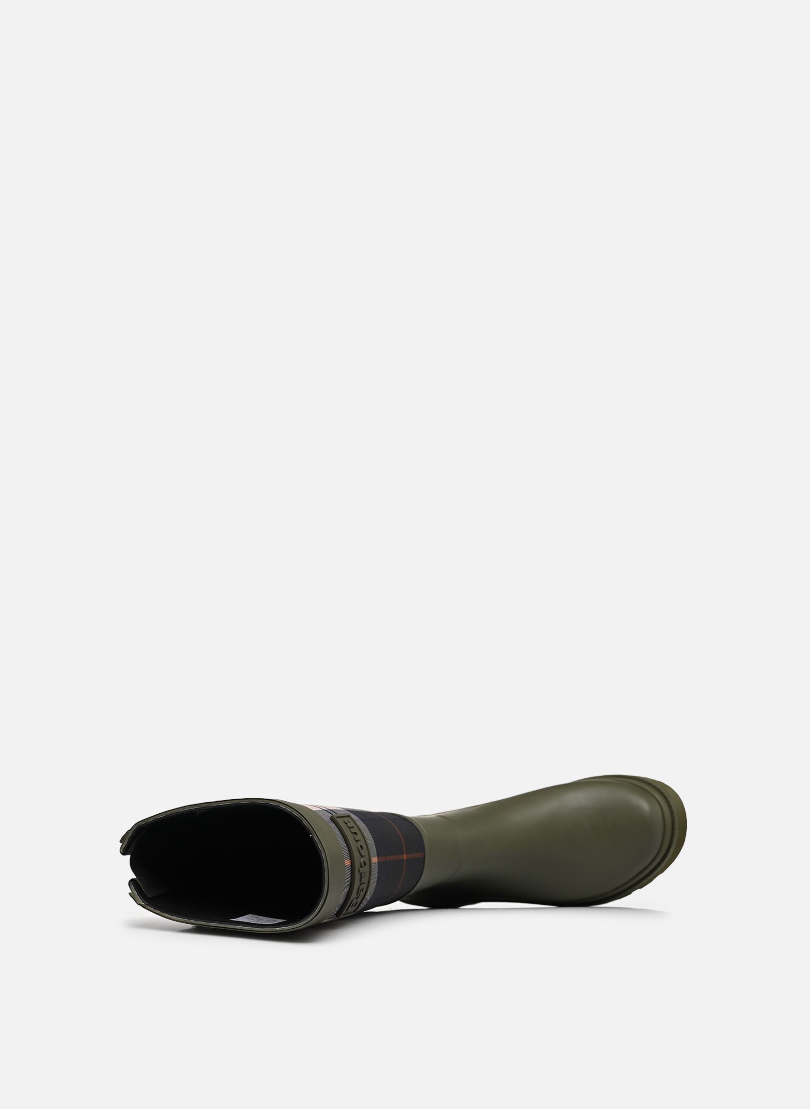Bottes de pluie Dena Tall Welly femme vert Barbour Bottes de pluie Dena Tall Welly femme vert OLIVE/ANCIENT TARTAN