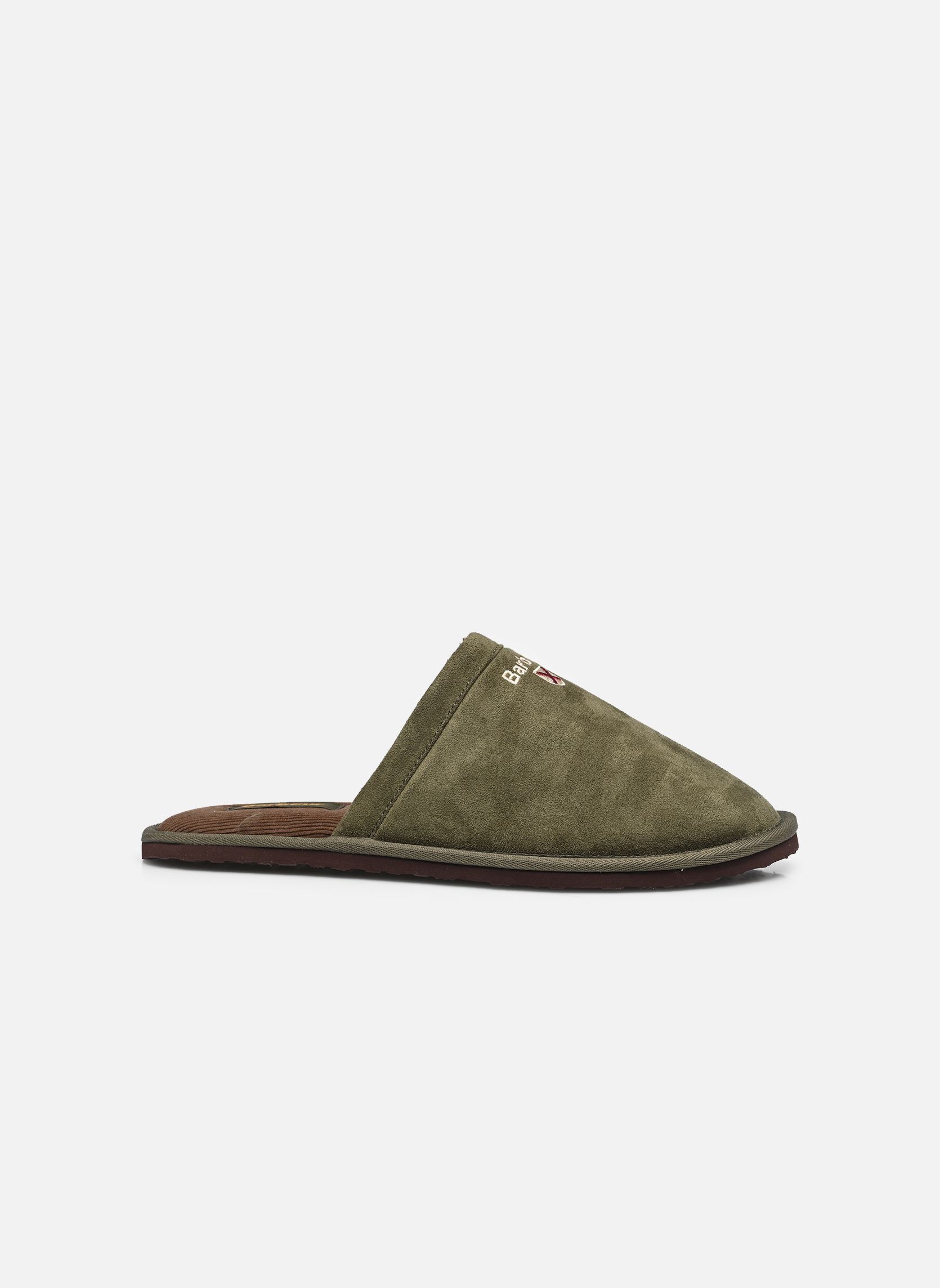 Hausschuhe Everitt Mule Slipper herren grün Barbour Hausschuhe Everitt Mule Slipper herren grün OLIVE