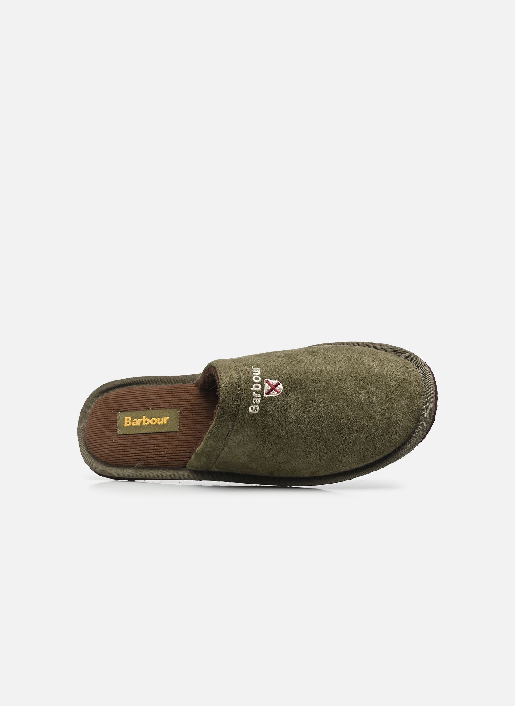 Hausschuhe Everitt Mule Slipper herren grün Barbour Hausschuhe Everitt Mule Slipper herren grün OLIVE