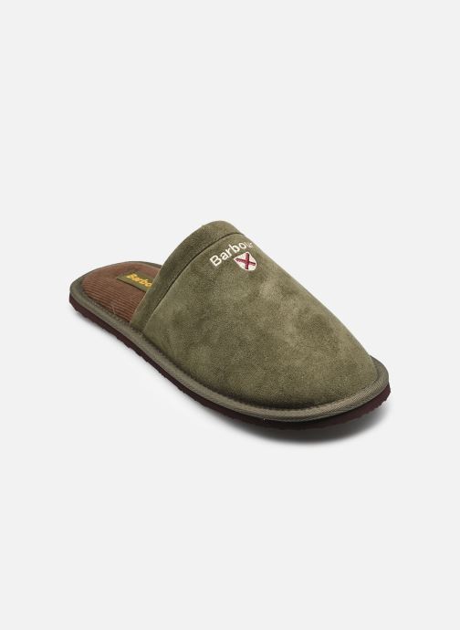 Barbour Chaussons Everitt Mule Slipper homme vert