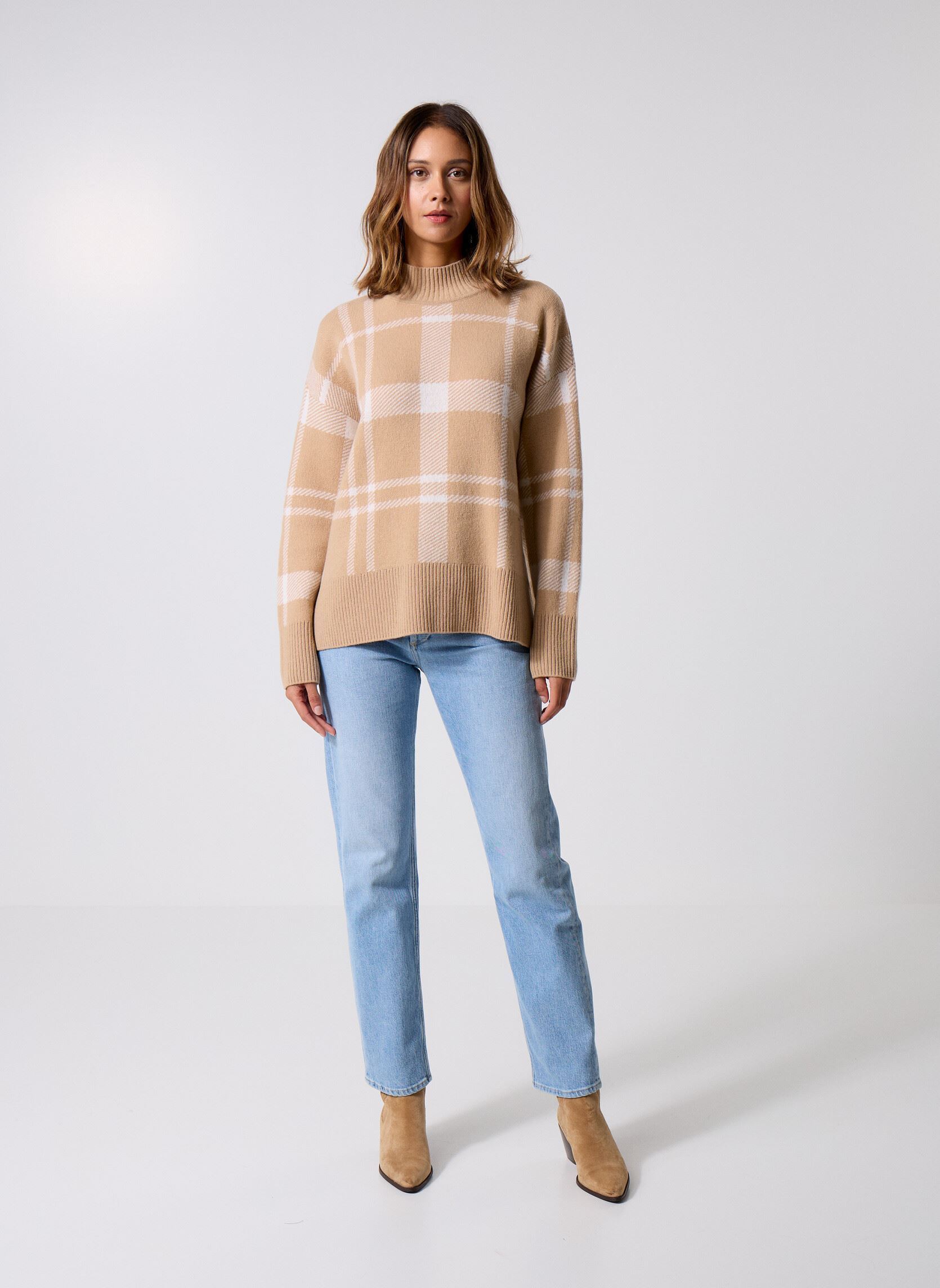 Pulls Harriet Knitted Jumper femme beige Barbour Pulls Harriet Knitted Jumper femme beige PALE CAMEL