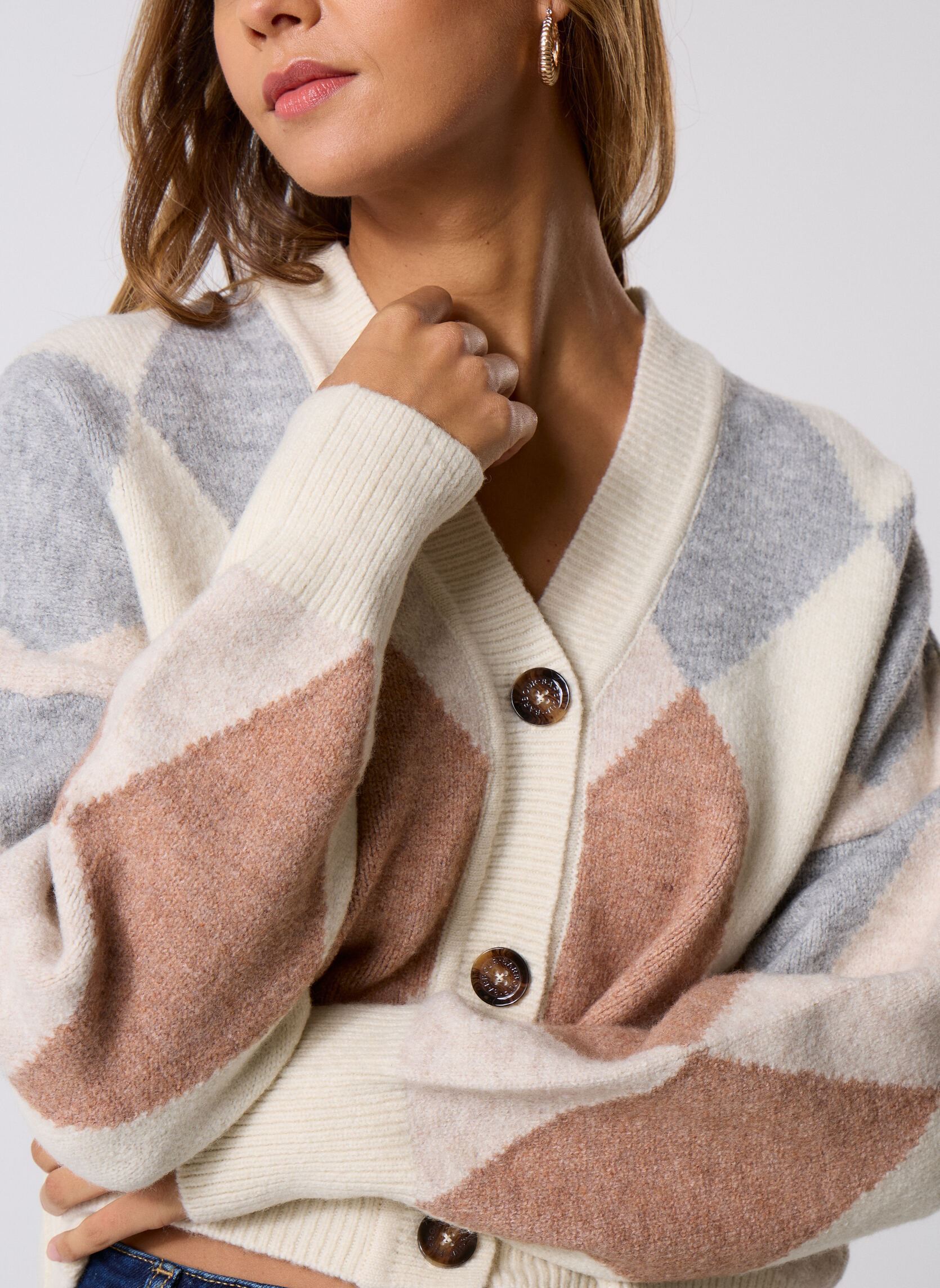 Chalecos Silvia Knitted Cardigan mujer multicolor Barbour Chalecos Silvia Knitted Cardigan mujer multicolor MULTI