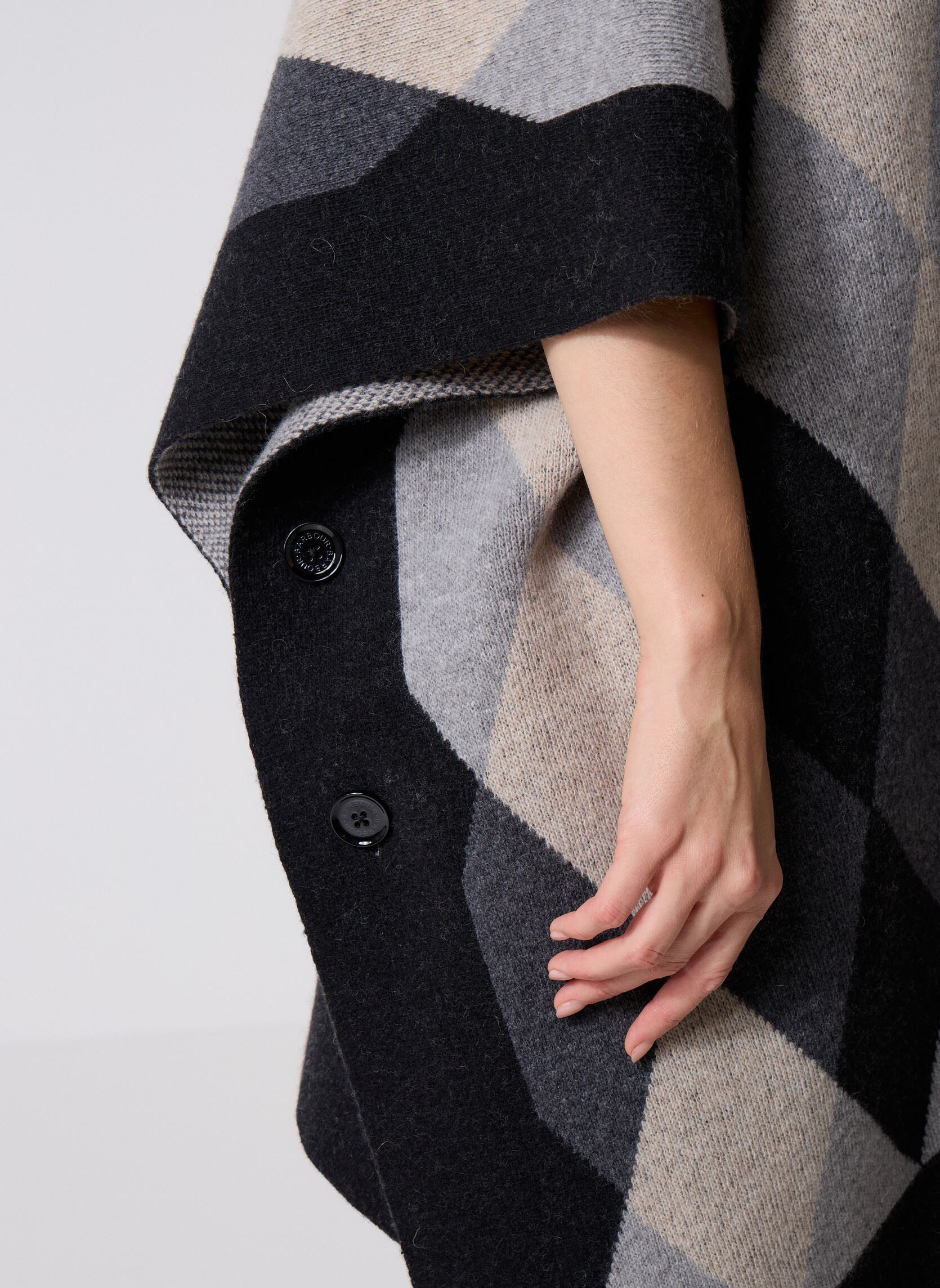 Ponchos et capes Rosemary Cape femme multicolore Barbour Ponchos et capes Rosemary Cape femme multicolore MULTI