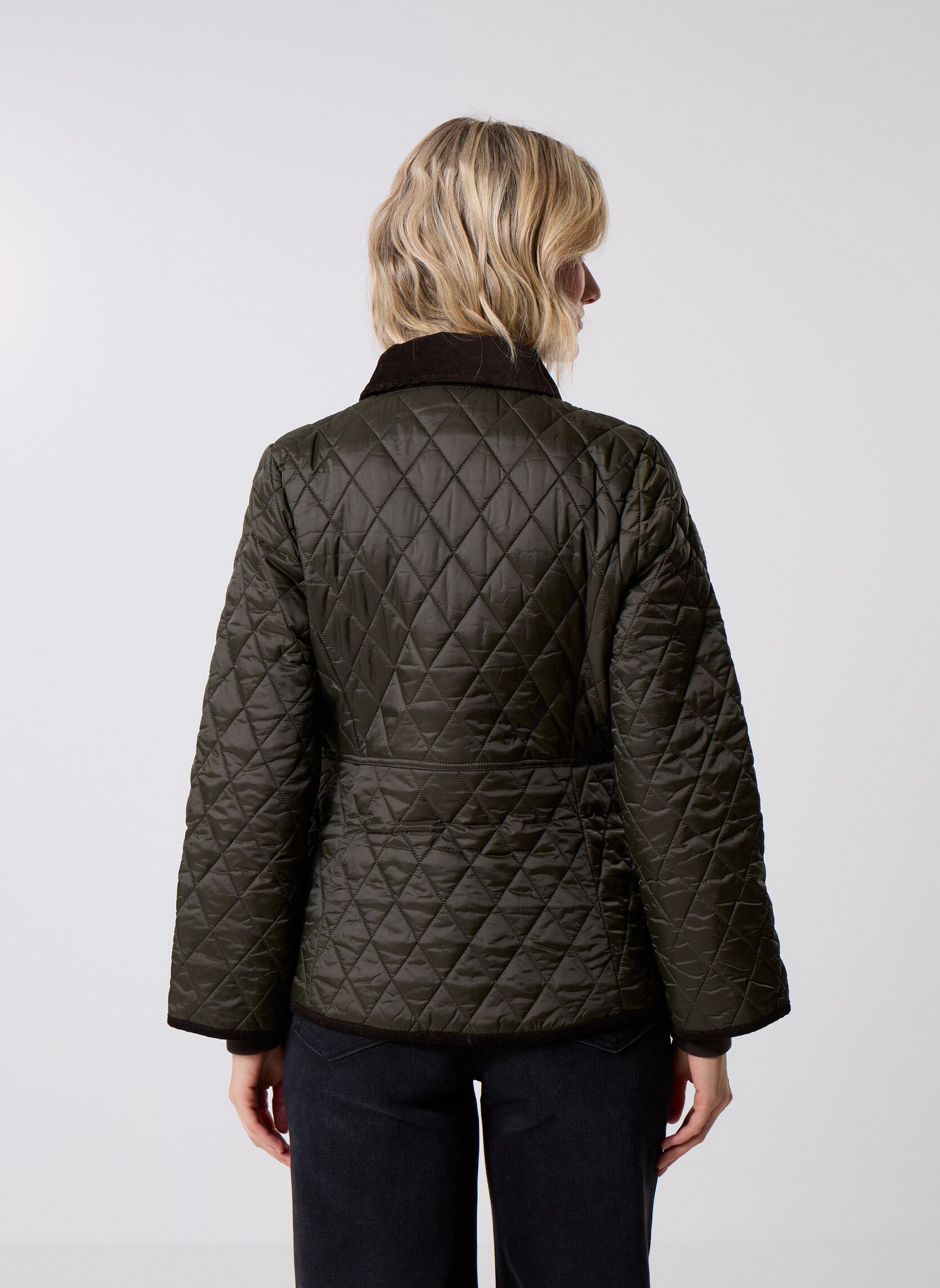 Gewatteerde jassen Fitted Beadnell Quilted Jacket dames groen Barbour Gewatteerde jassen Fitted Beadnell Quilted Jacket dames groen SAGE/ANCIENT