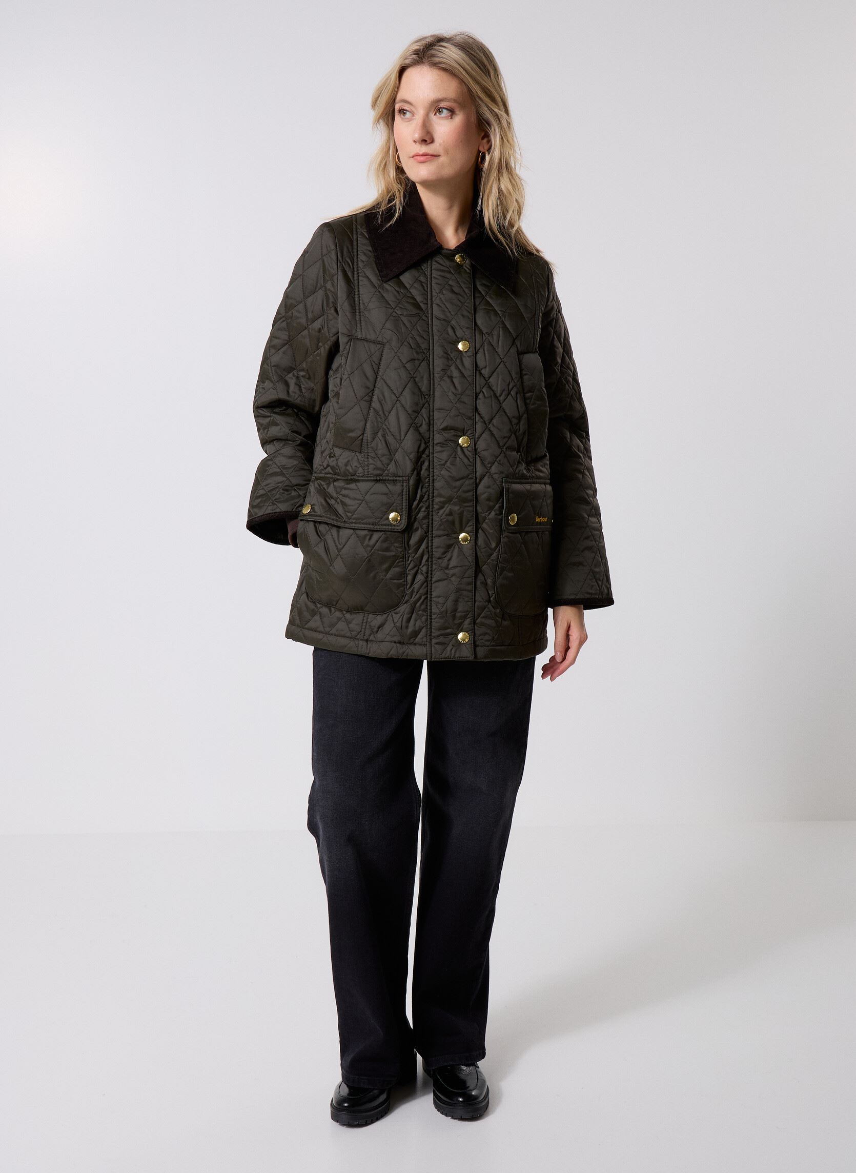 Gewatteerde jassen Modern Beadnell Quilted Jacket dames groen Barbour Gewatteerde jassen Modern Beadnell Quilted Jacket dames groen SAGEANCIENT
