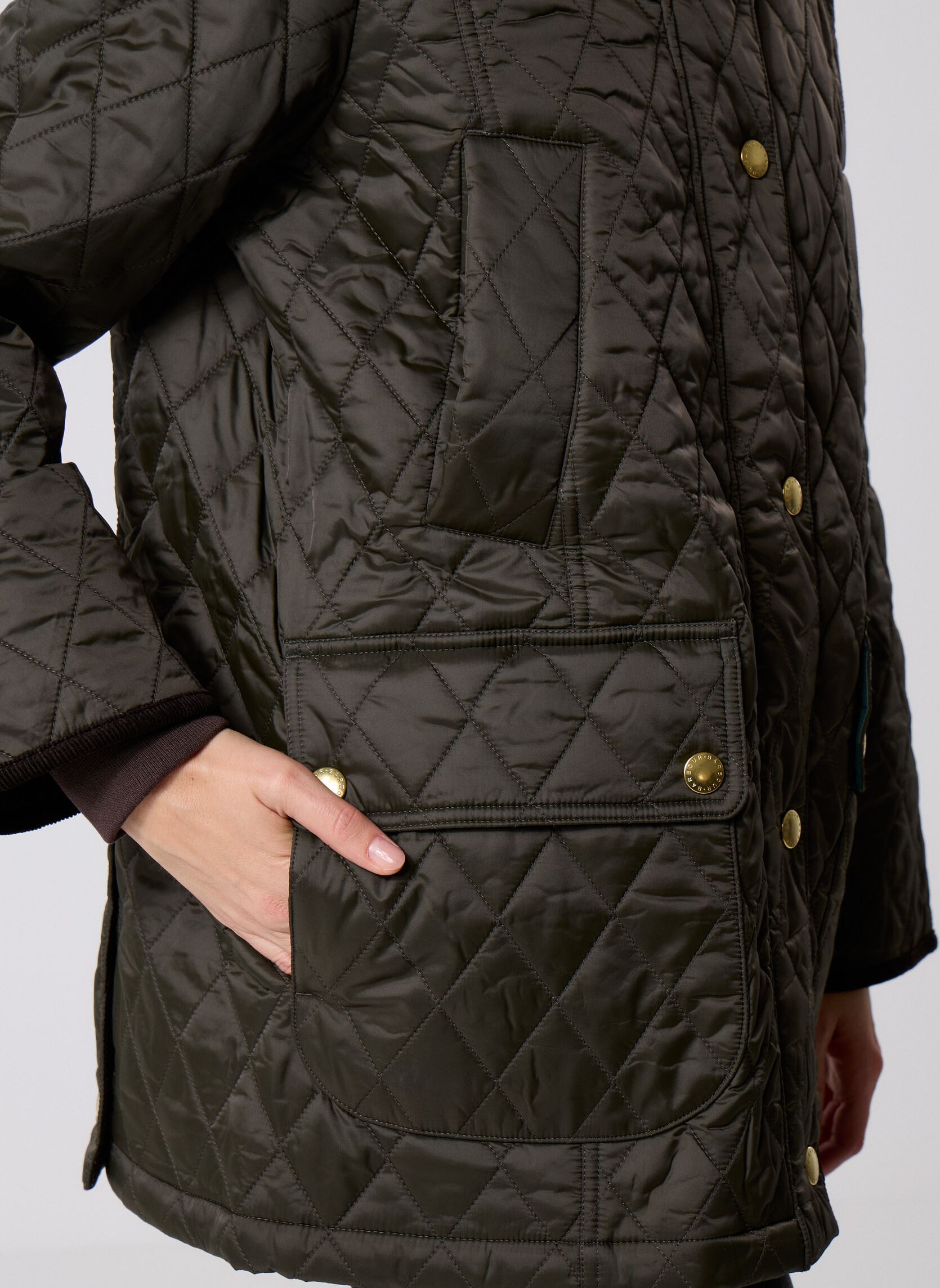 Gewatteerde jassen Modern Beadnell Quilted Jacket dames groen Barbour Gewatteerde jassen Modern Beadnell Quilted Jacket dames groen SAGEANCIENT