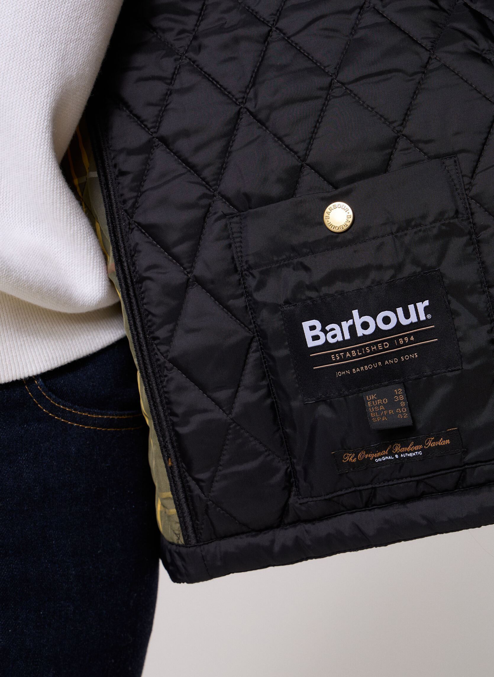Doudounes Icons Cropped Liddesdale Quilted Jacket femme noir Barbour Doudounes Icons Cropped Liddesdale Quilted Jacket femme noir BLACK/CLASSIC