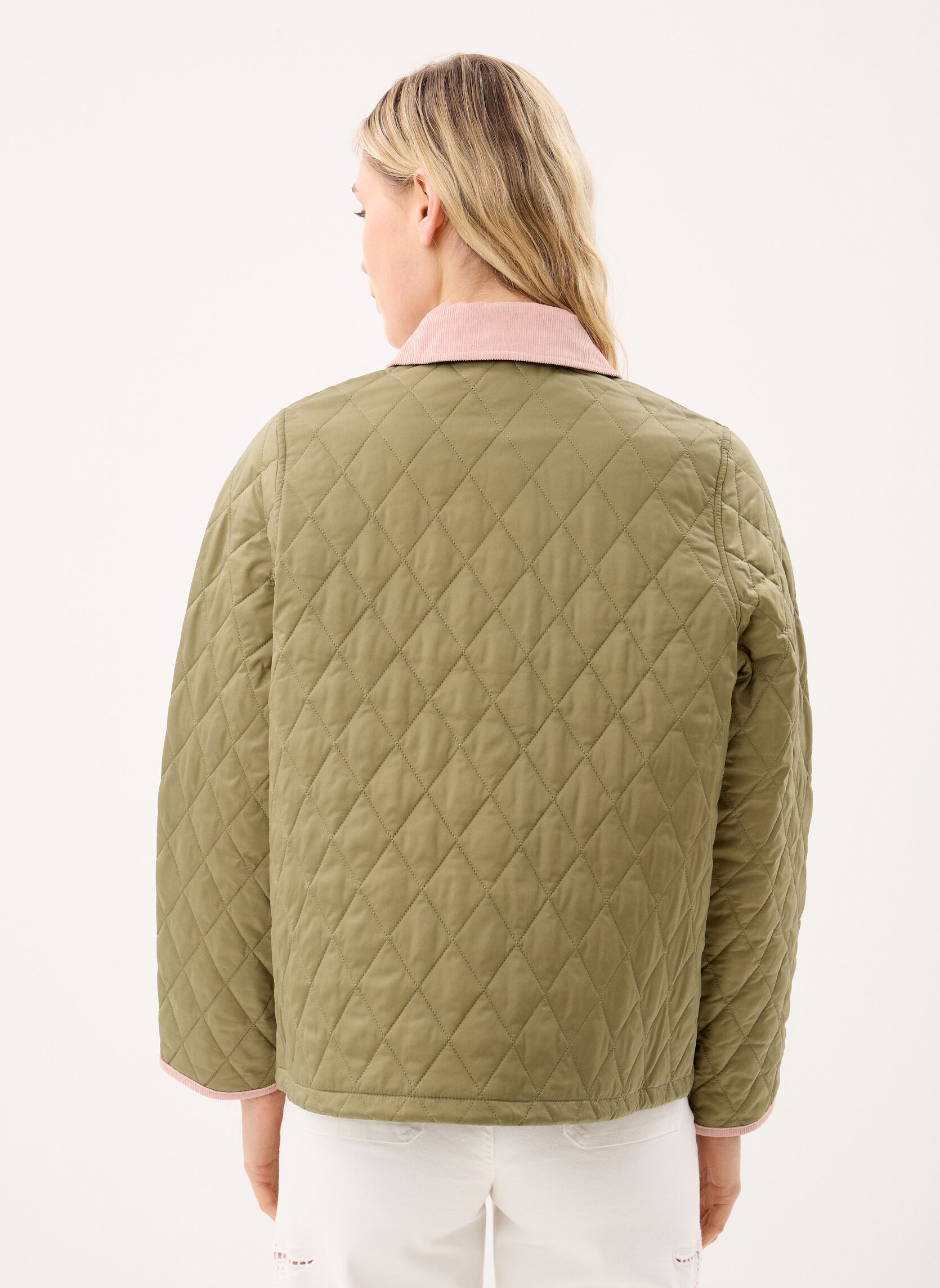 Doudounes Icons Cropped Liddesdale Quilted Jacket femme vert Barbour Doudounes Icons Cropped Liddesdale Quilted Jacket femme vert BLEACHED OLIVE/ANCIENT/GA