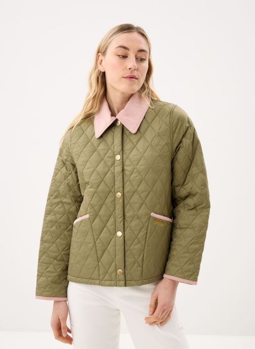 Barbour Gewatteerde jassen Icons Cropped Liddesdale Quilted Jacket dames groen