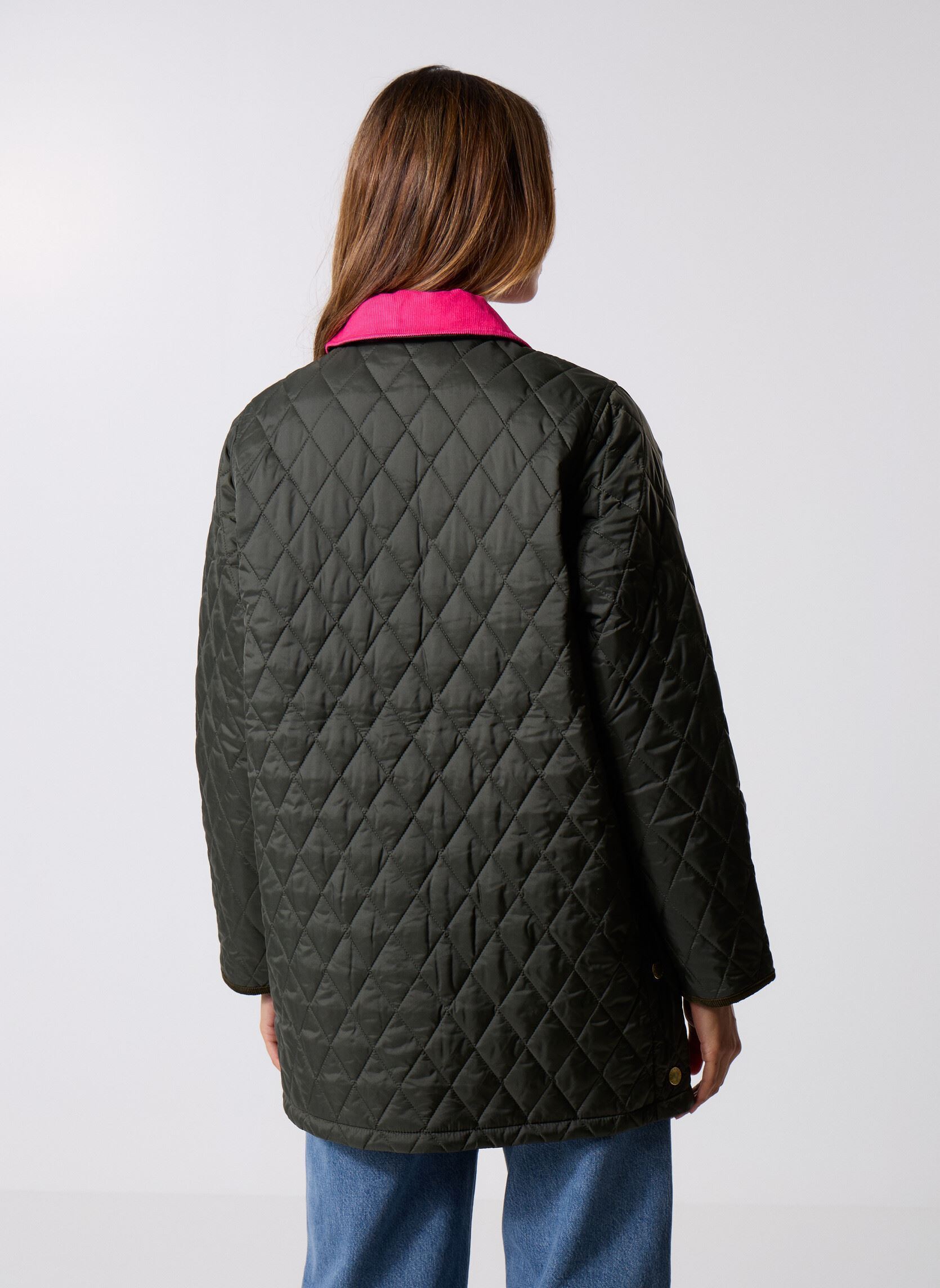 Parkas Icons Modern Liddesdale Quilted Jacket femme vert Barbour Parkas Icons Modern Liddesdale Quilted Jacket femme vert SAGE/FUCHSIA/ANCIENT